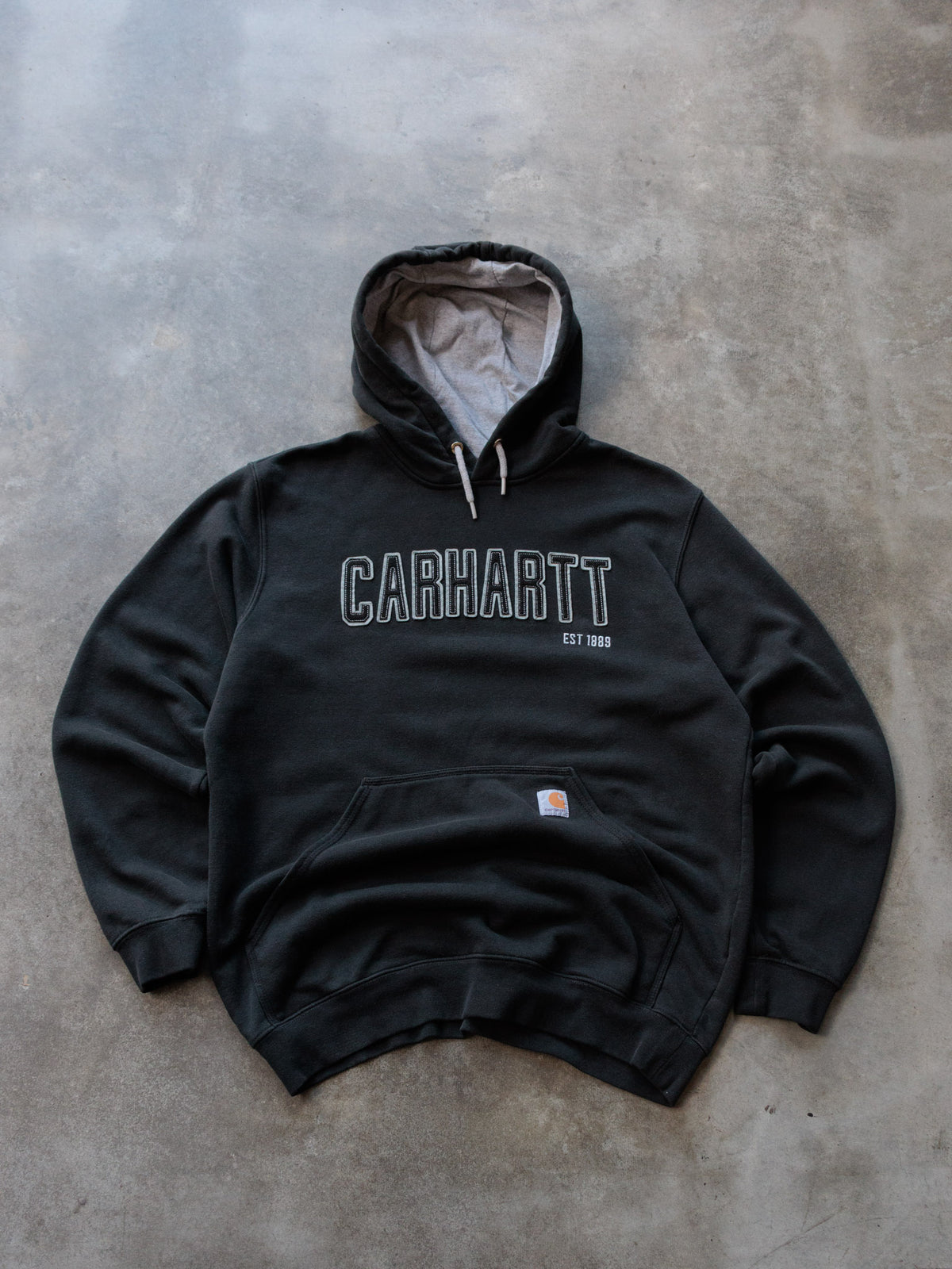Vintage Black Carhartt Hoodie (-)