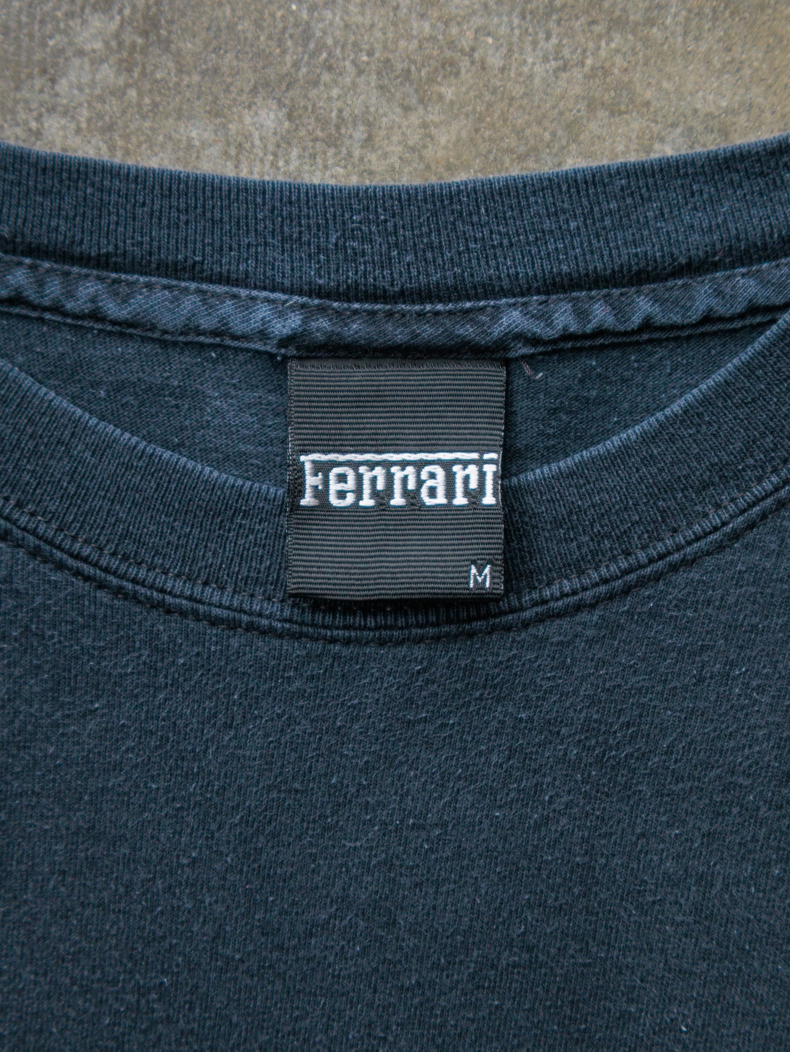 Vintage 00s Black Ferrari Fromula 1 Tee (M)