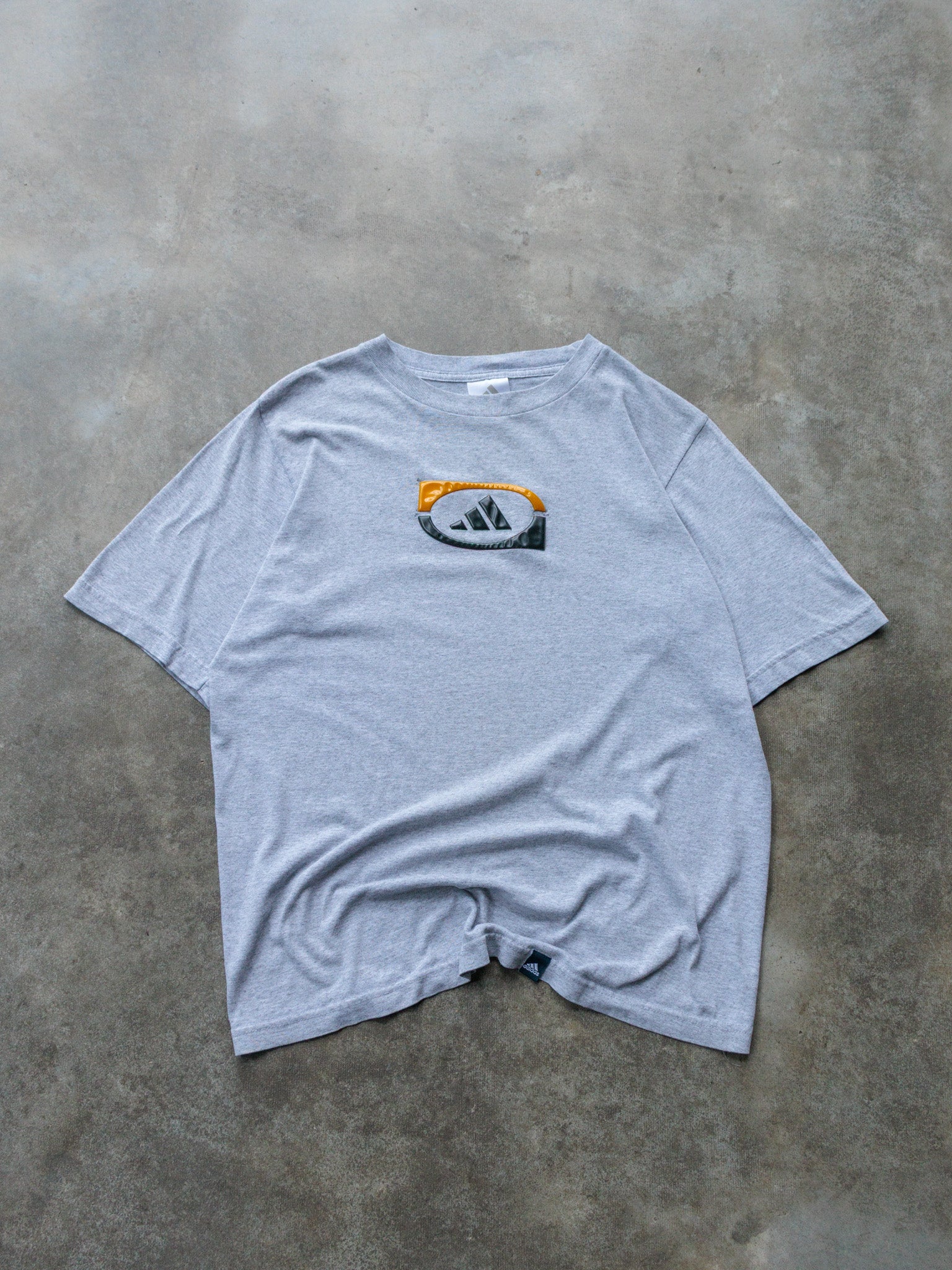 Vintage 00s Grey Adidas Tee (XL)
