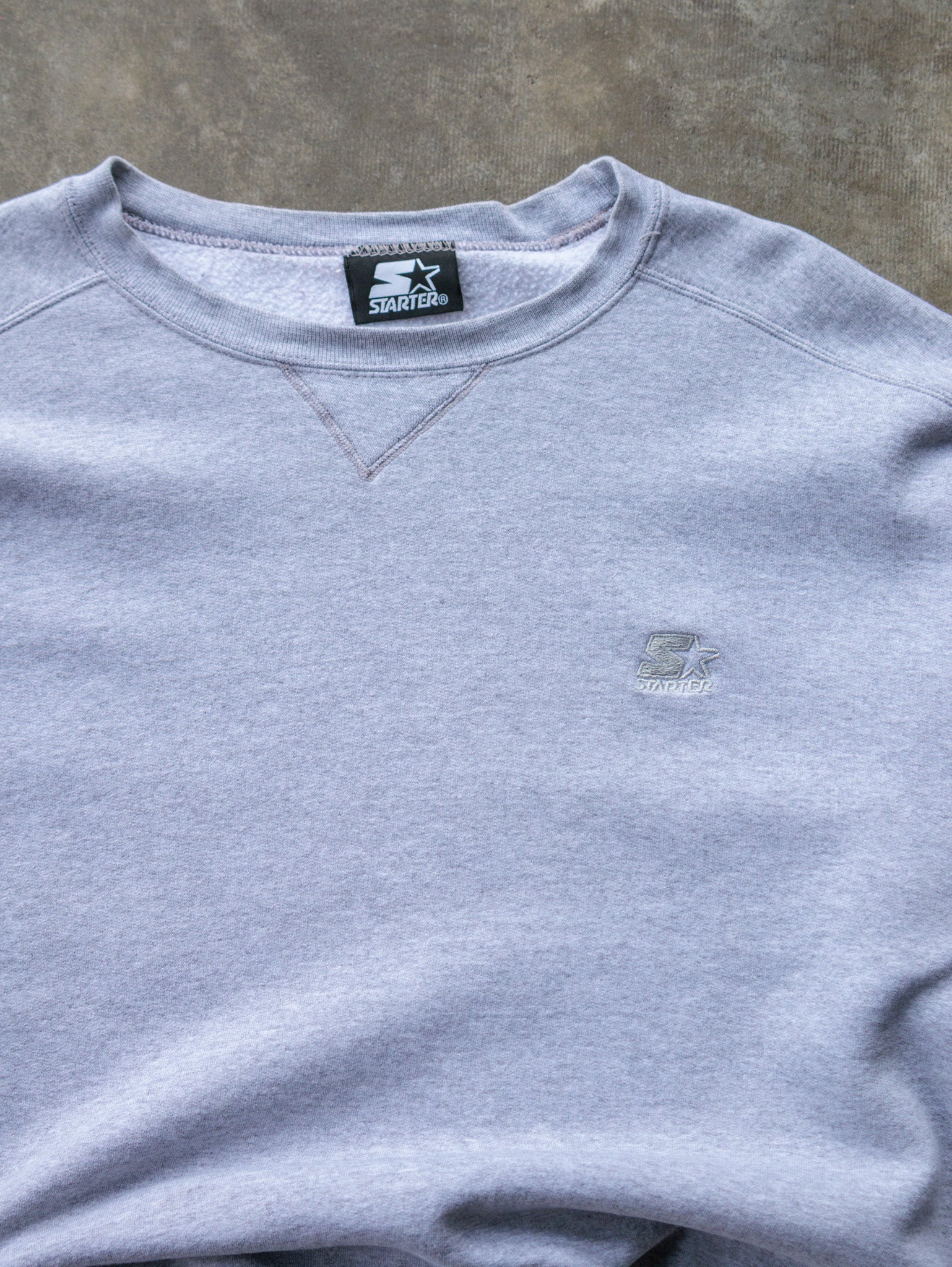 Vintage 90s Grey Starter Sweatshirt (XL)
