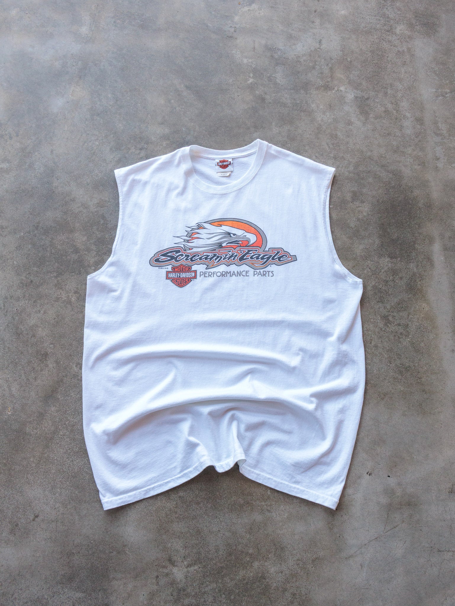 Vintage Harley Davidson Screamin' Eagle Tank (XL)