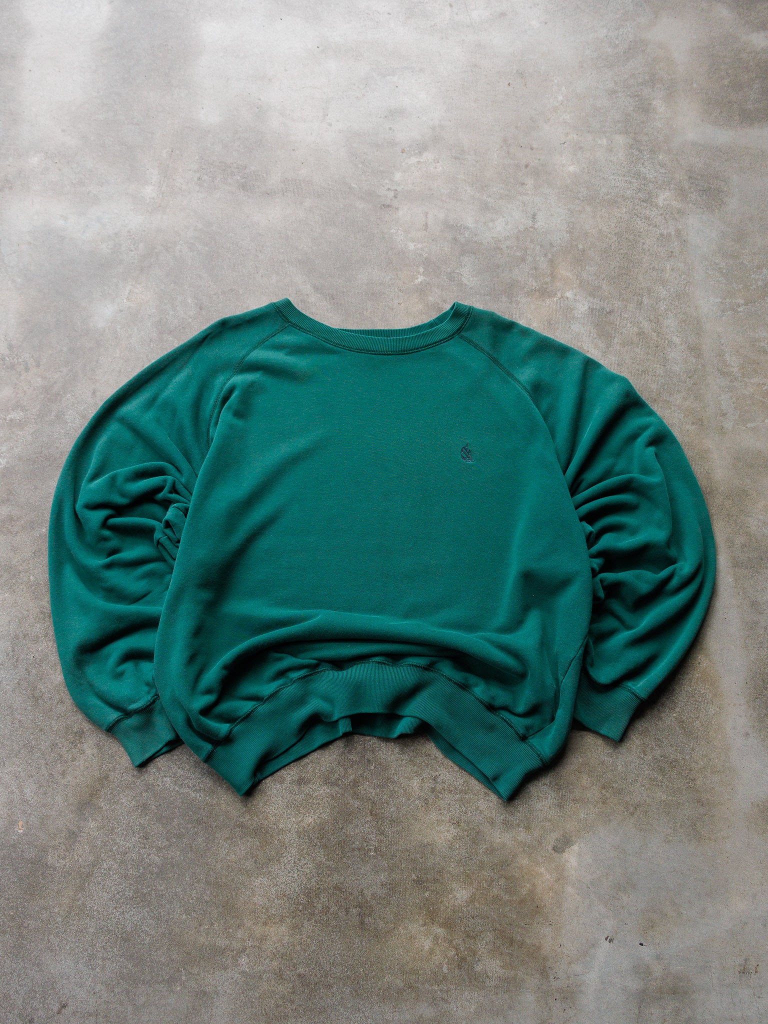 Vintage 90s Green Nautica Sweatshirt (XL)