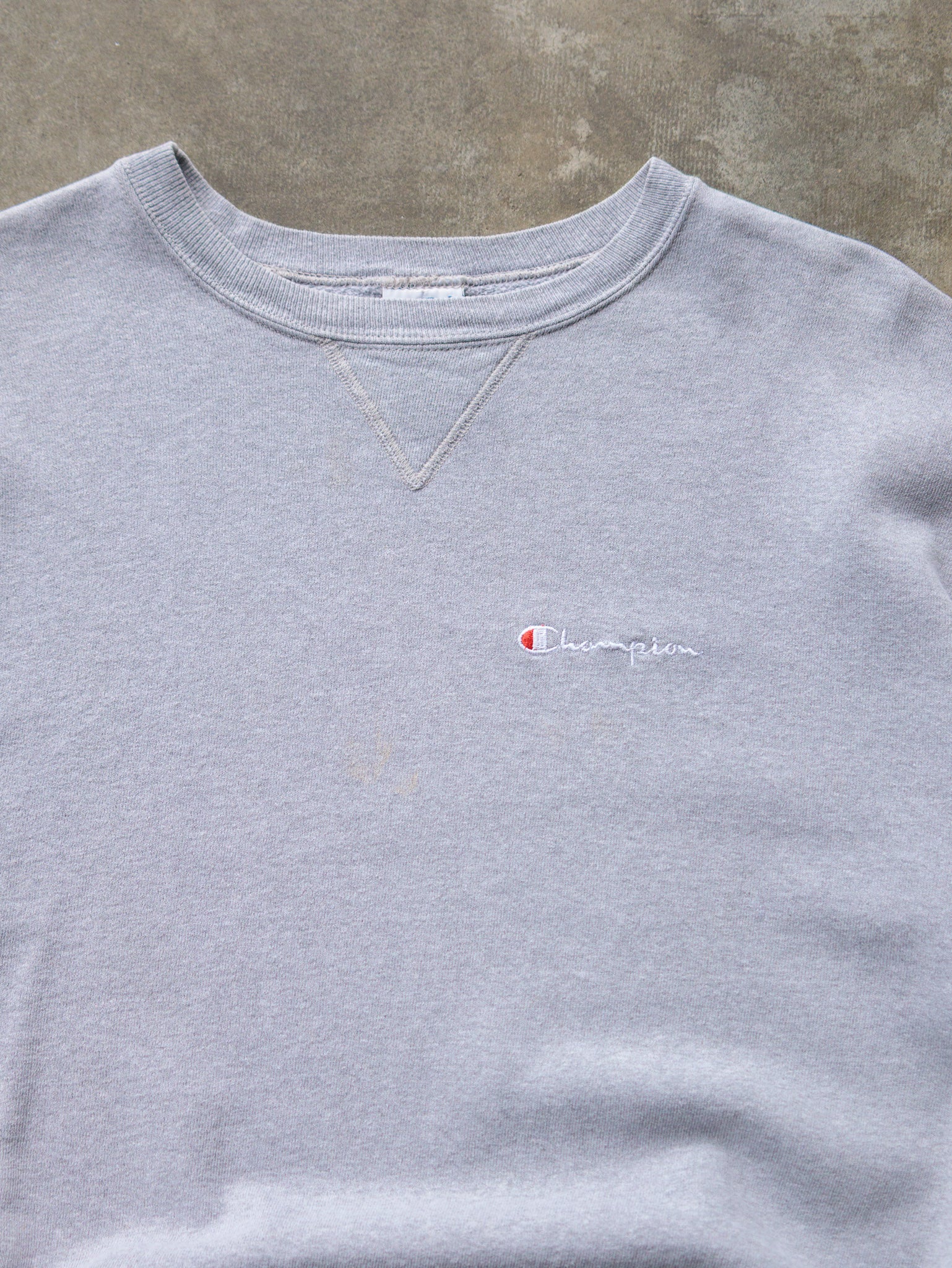 Vintage 90s Grey Champion Sweatshirt (XL)