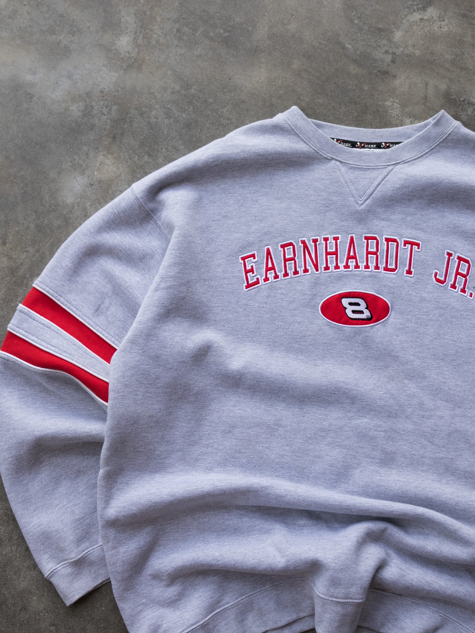 Vintage Grey Dale Earnhardt Jr. 8 Sweatshirt (XL)