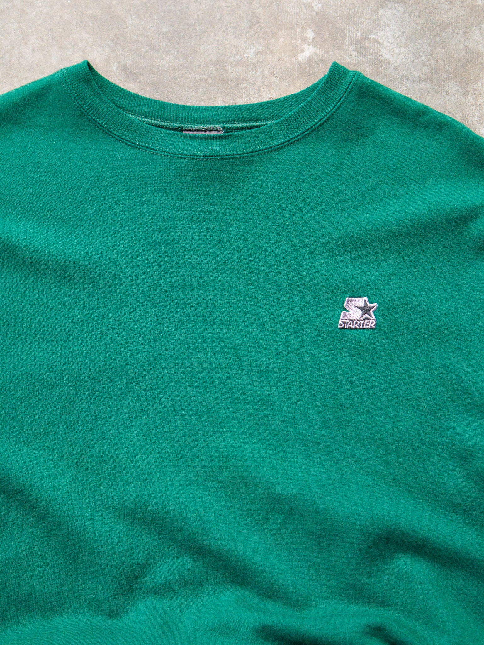 Vintage 90s Green Starter Sweatshirt (XL)