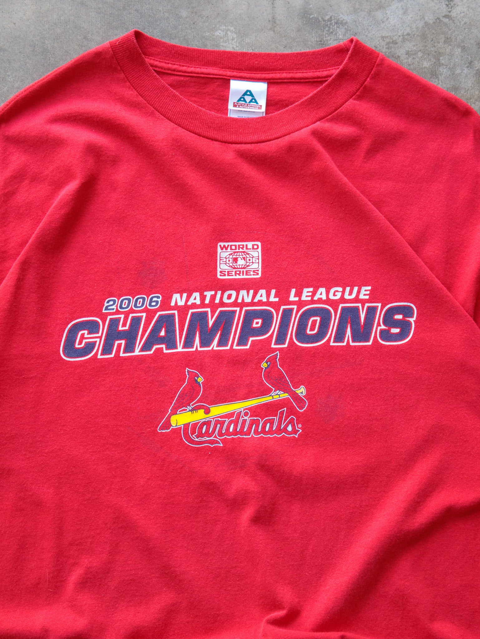 Vintage 2006 St. Louis Cardinals National League Champs Tee (XL)