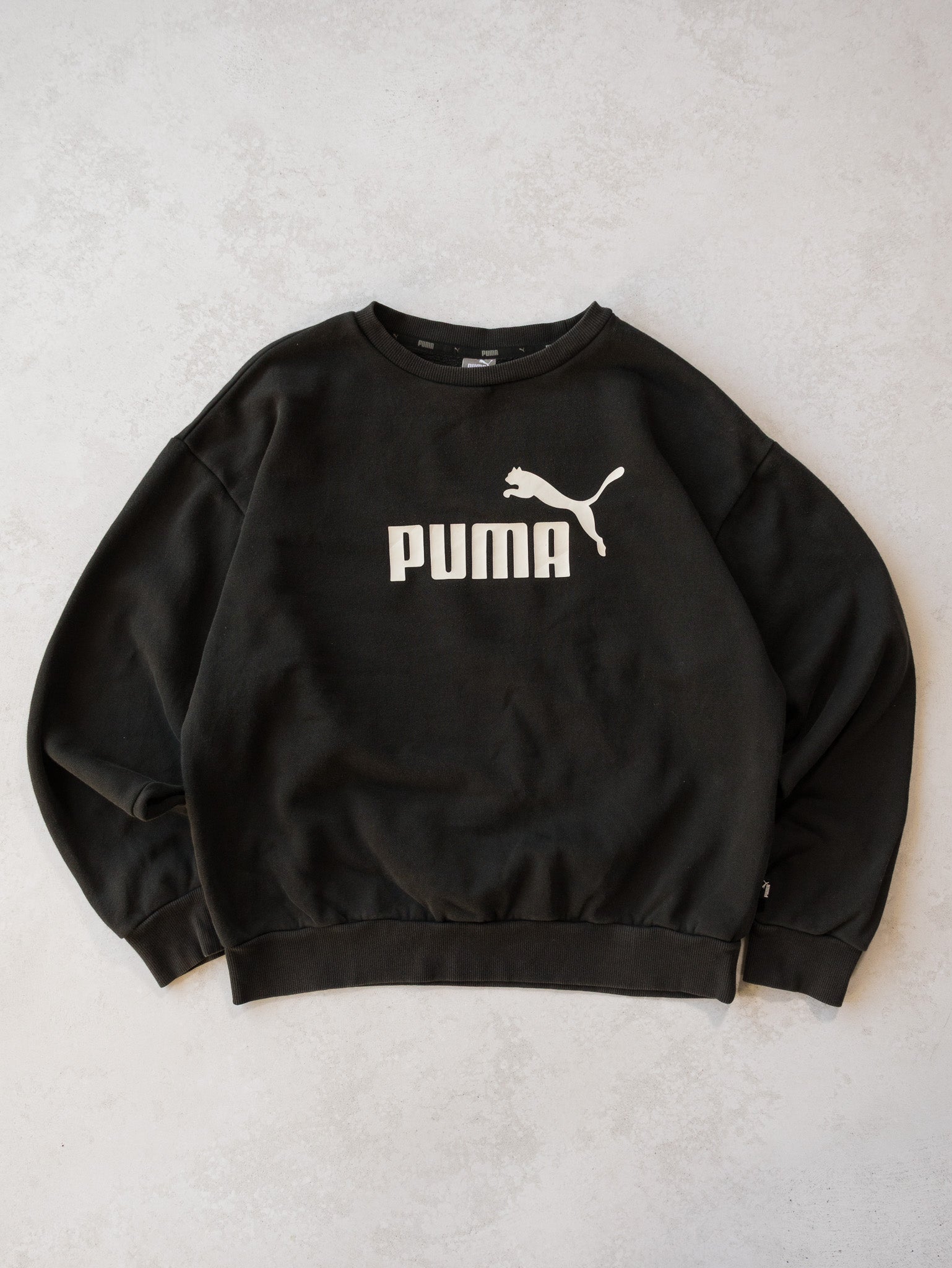 Vintage Puma Logo Sweatshirt (M)