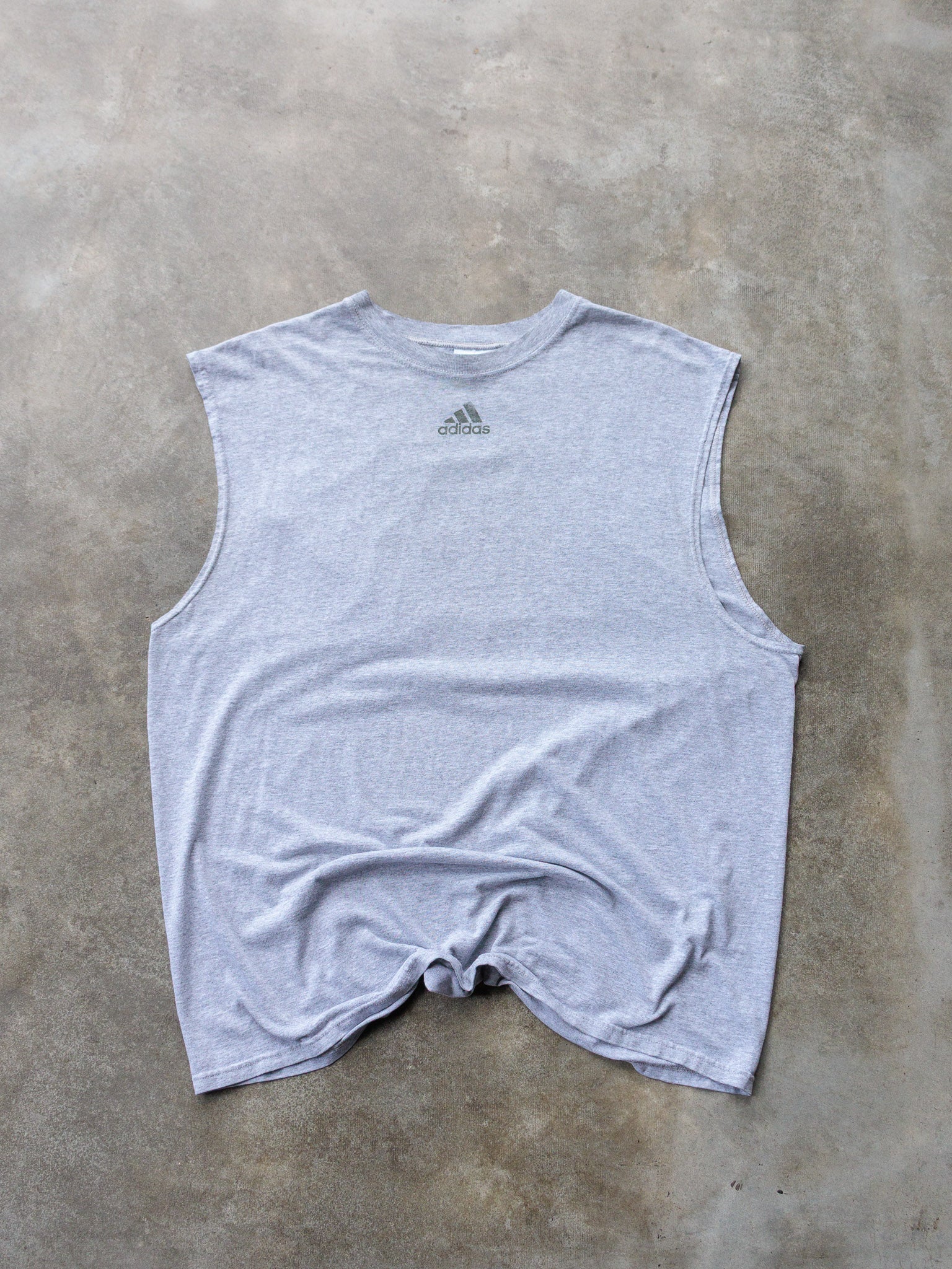 Vintage 90s Grey Adidas Tank (XL)