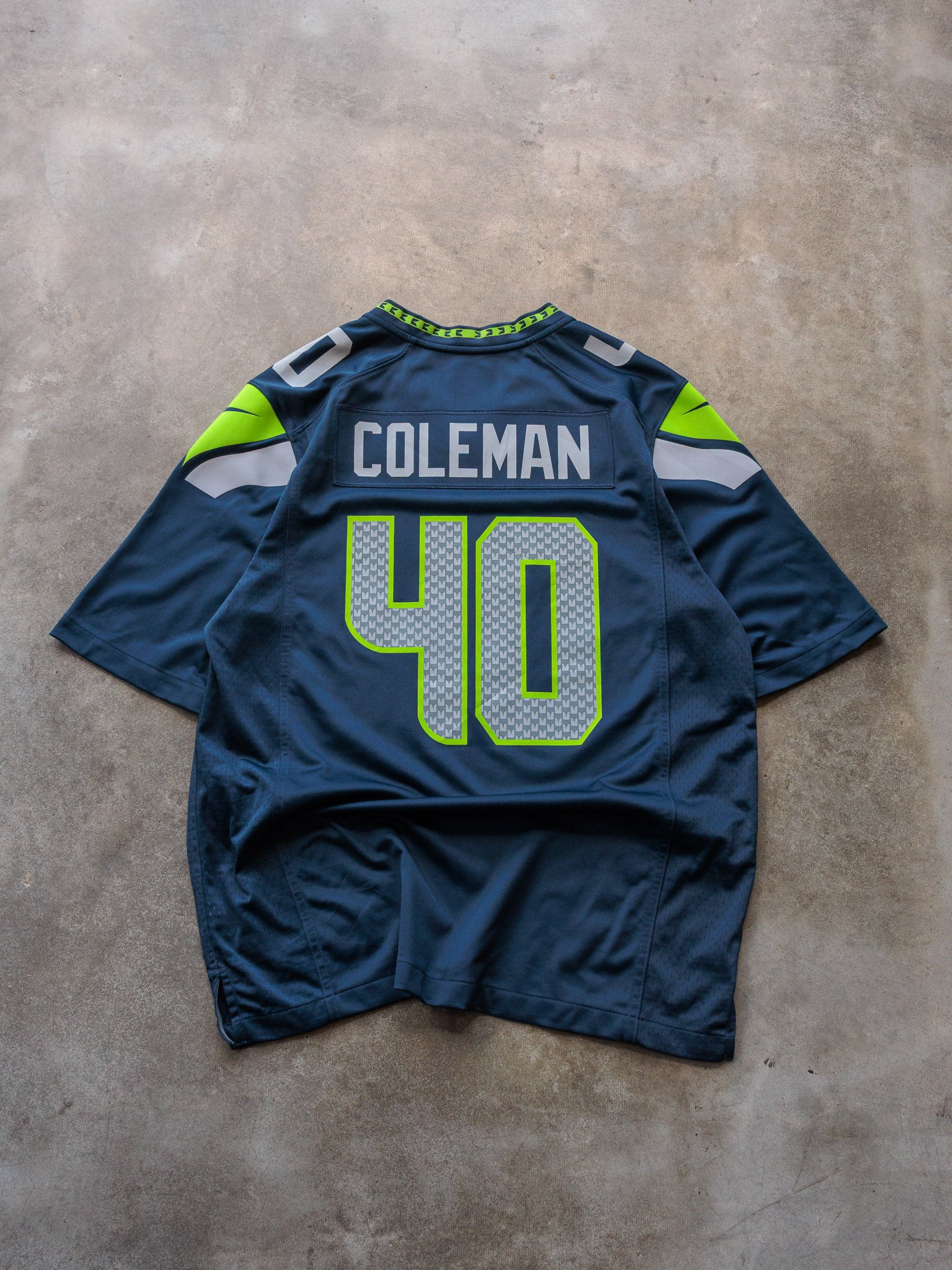 Nike Seattle Seahawks Derrick Coleman NFL Jersey (L)