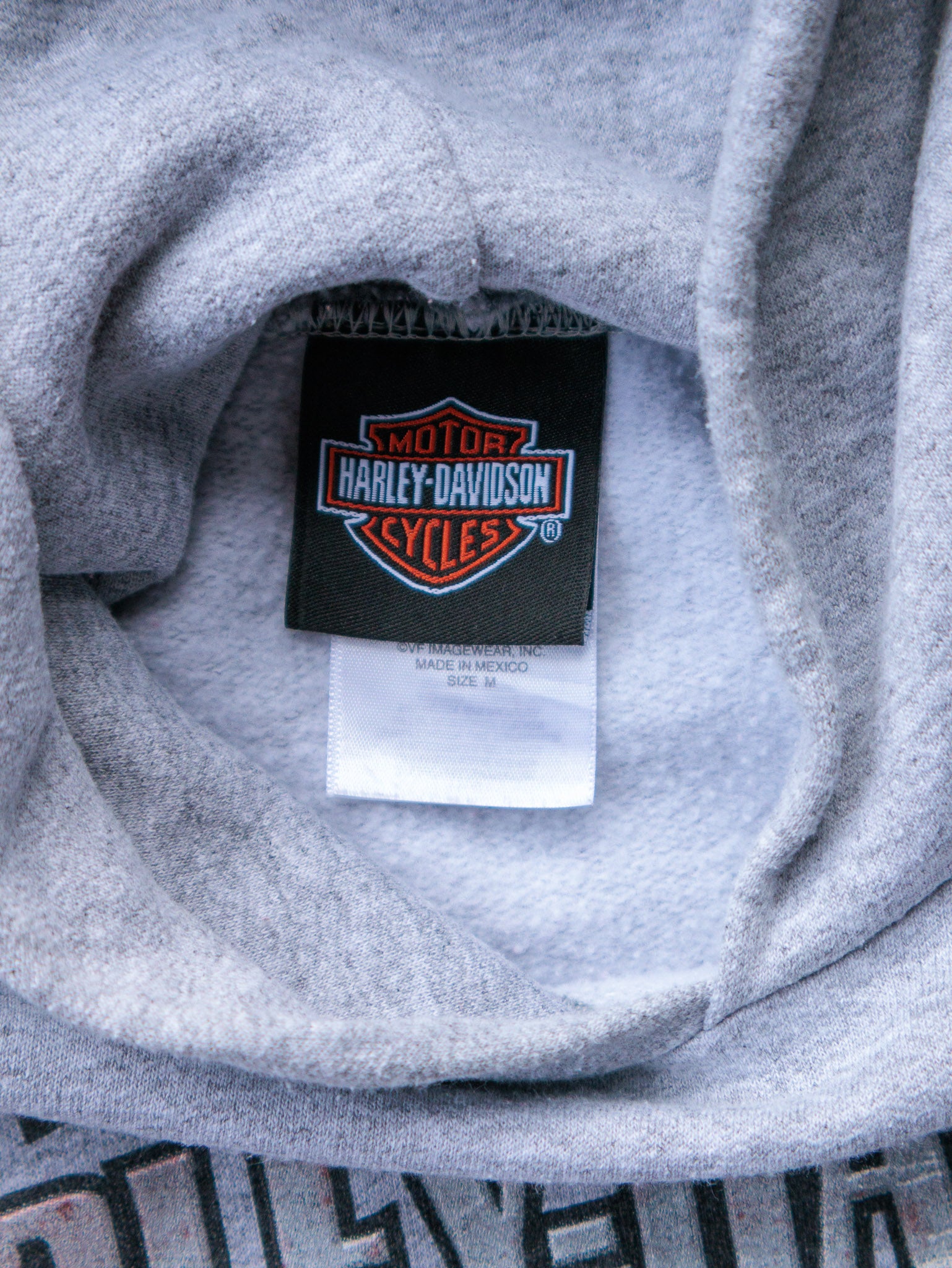 Vintage 2011 Grey Harley-Davidson Essex Vermont Hoodie (M)