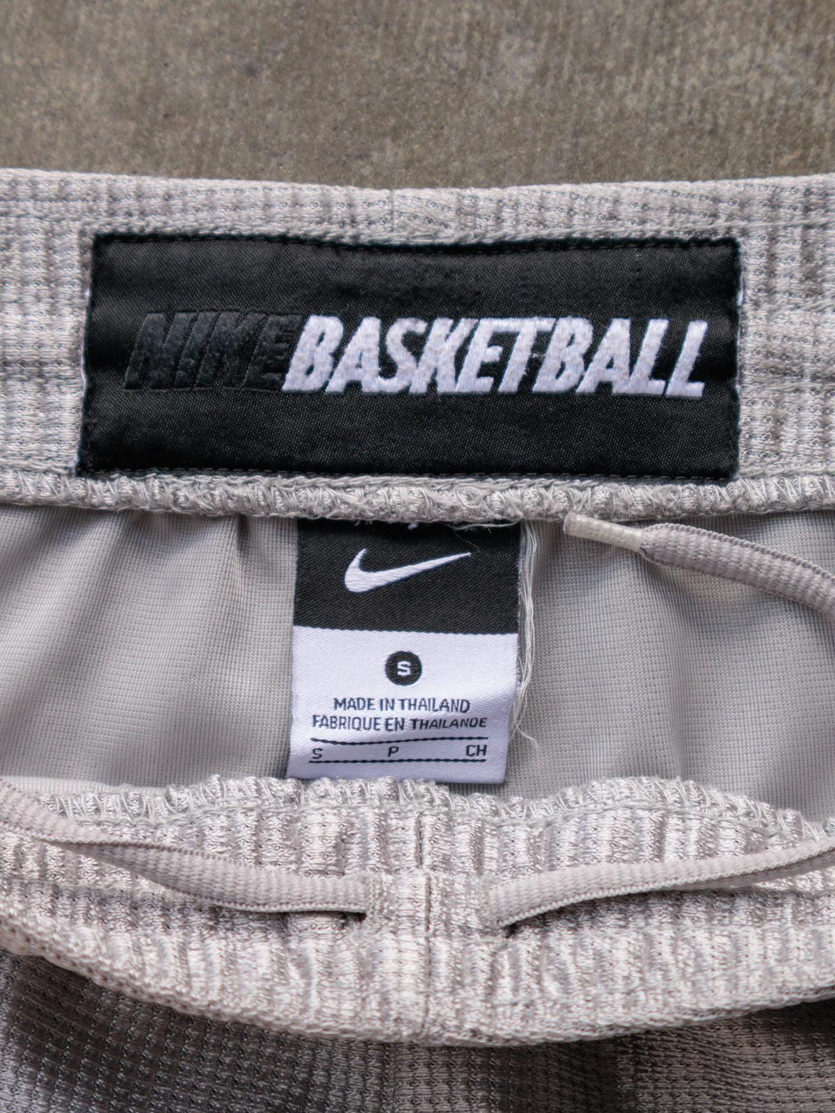 Vintage Grey Nike Basketball Shorts (S)