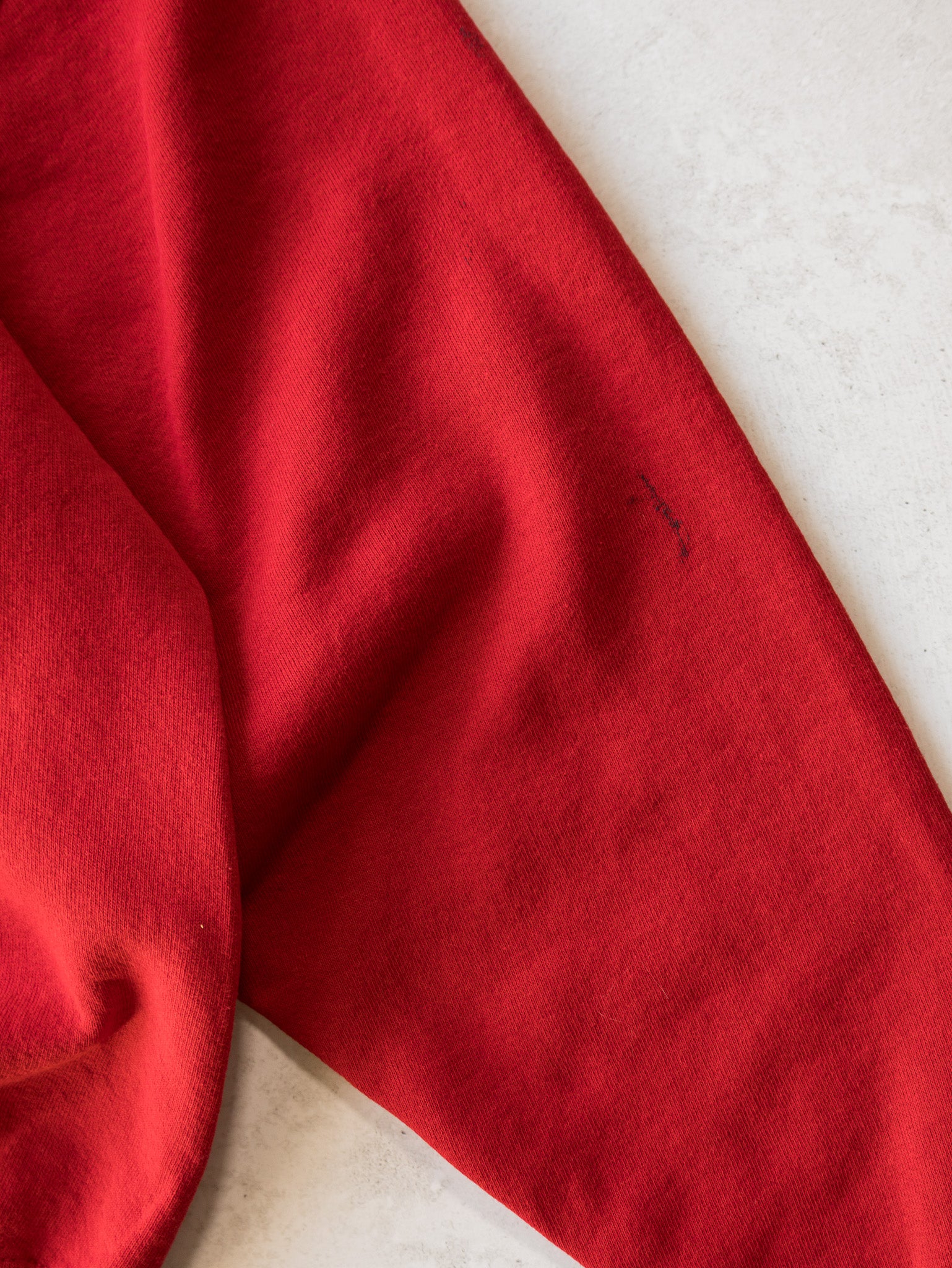 Vintage Russell Blank Red Sweatshirt (L)