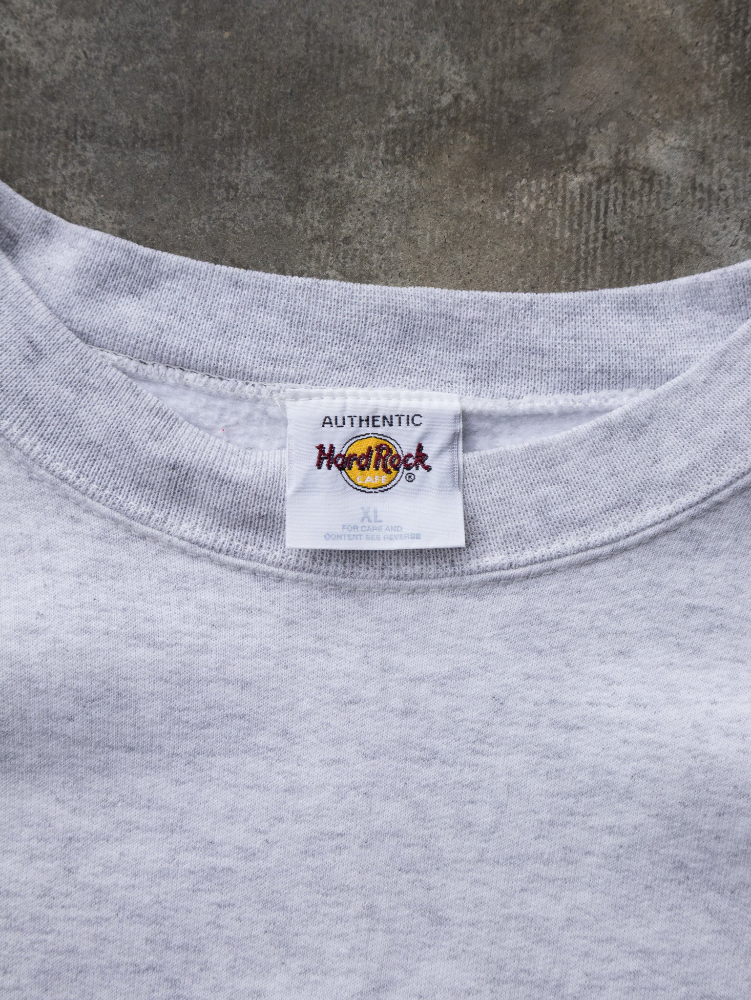 Vintage Grey Hard Rock Cafe Maui Sweatshirt (XL)