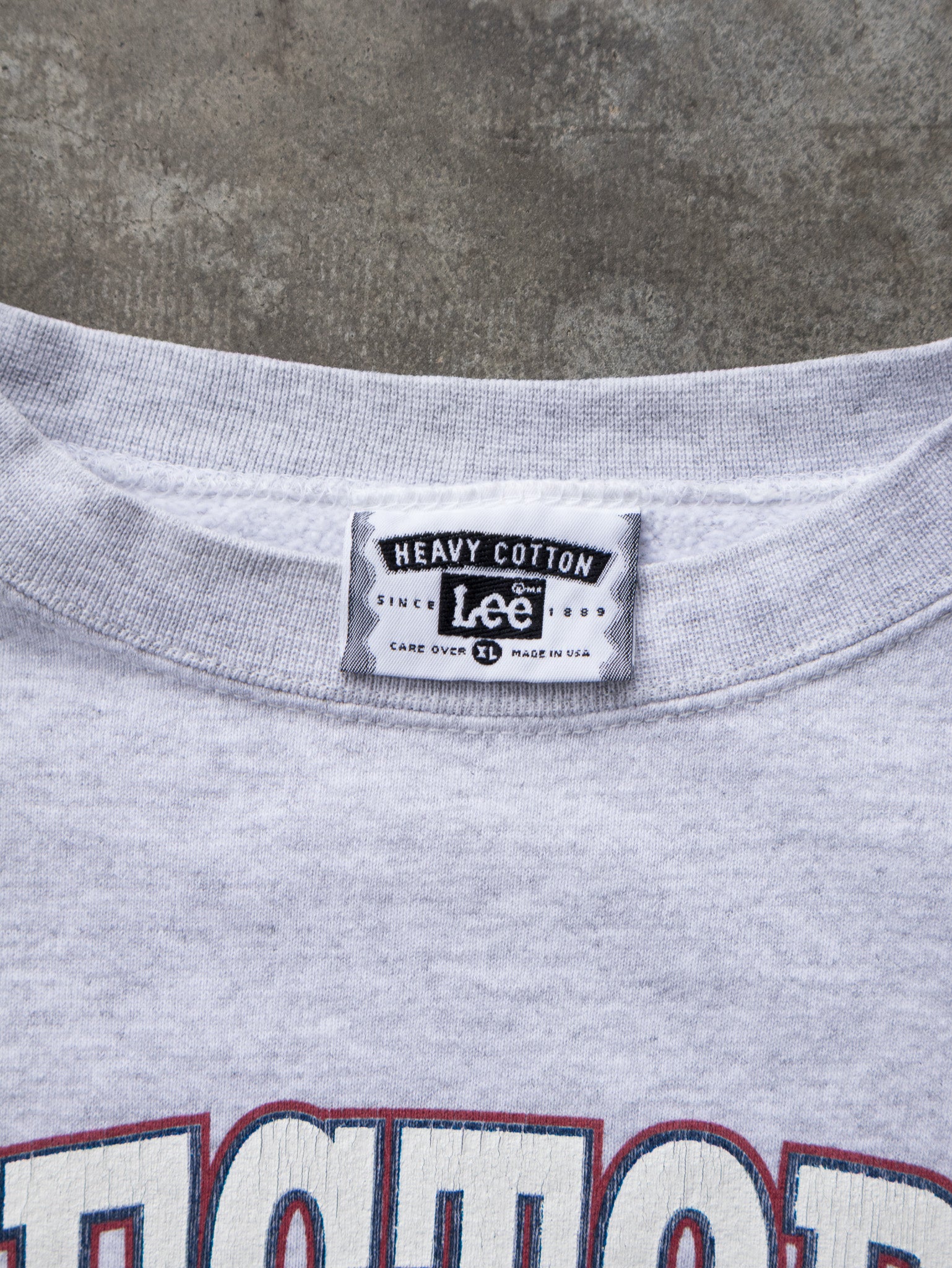 Vintage Grey Electoral College Sweatshirt (XL)