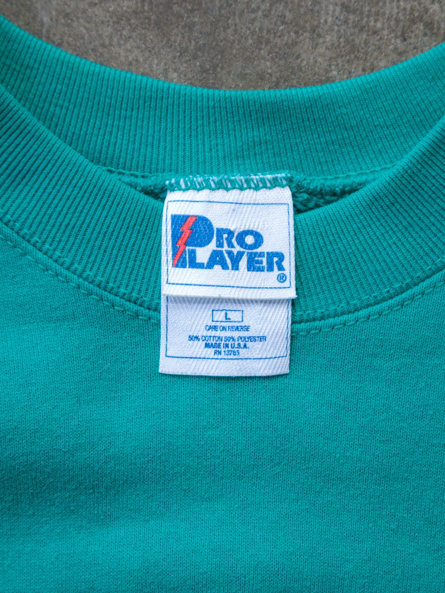 Vintage 90s Pro Player Miami Dolphins Sweatshirt (L)
