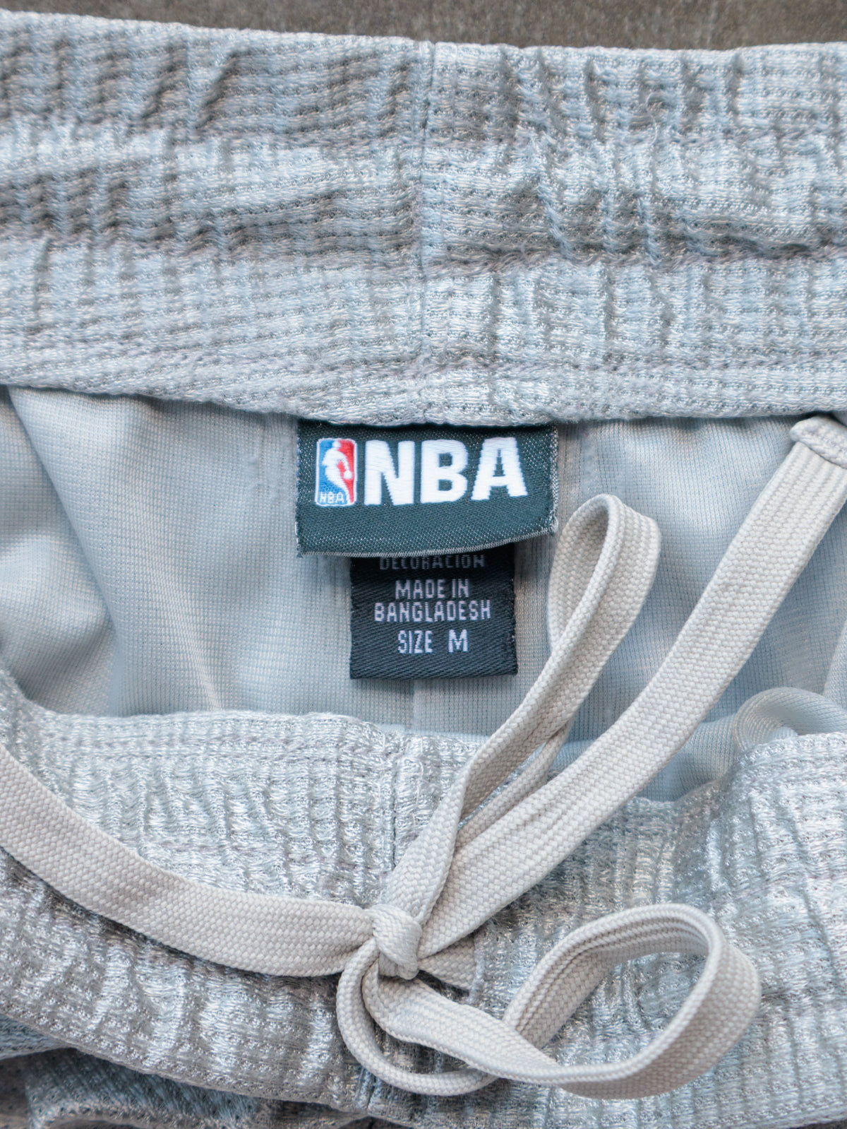 Vintage Grey NBA Shorts (M)