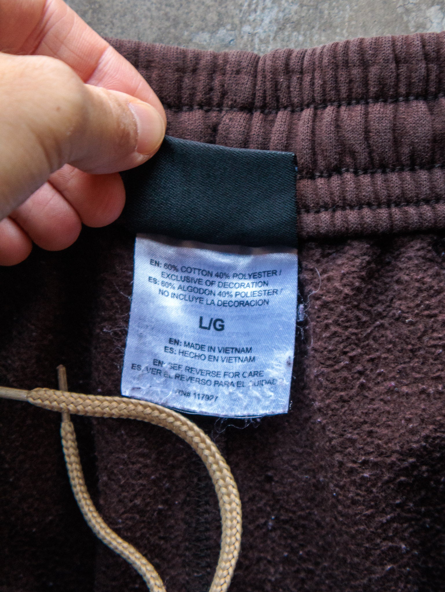 Vintage 00s Brown AND1 Cargo Sweatpants (L)