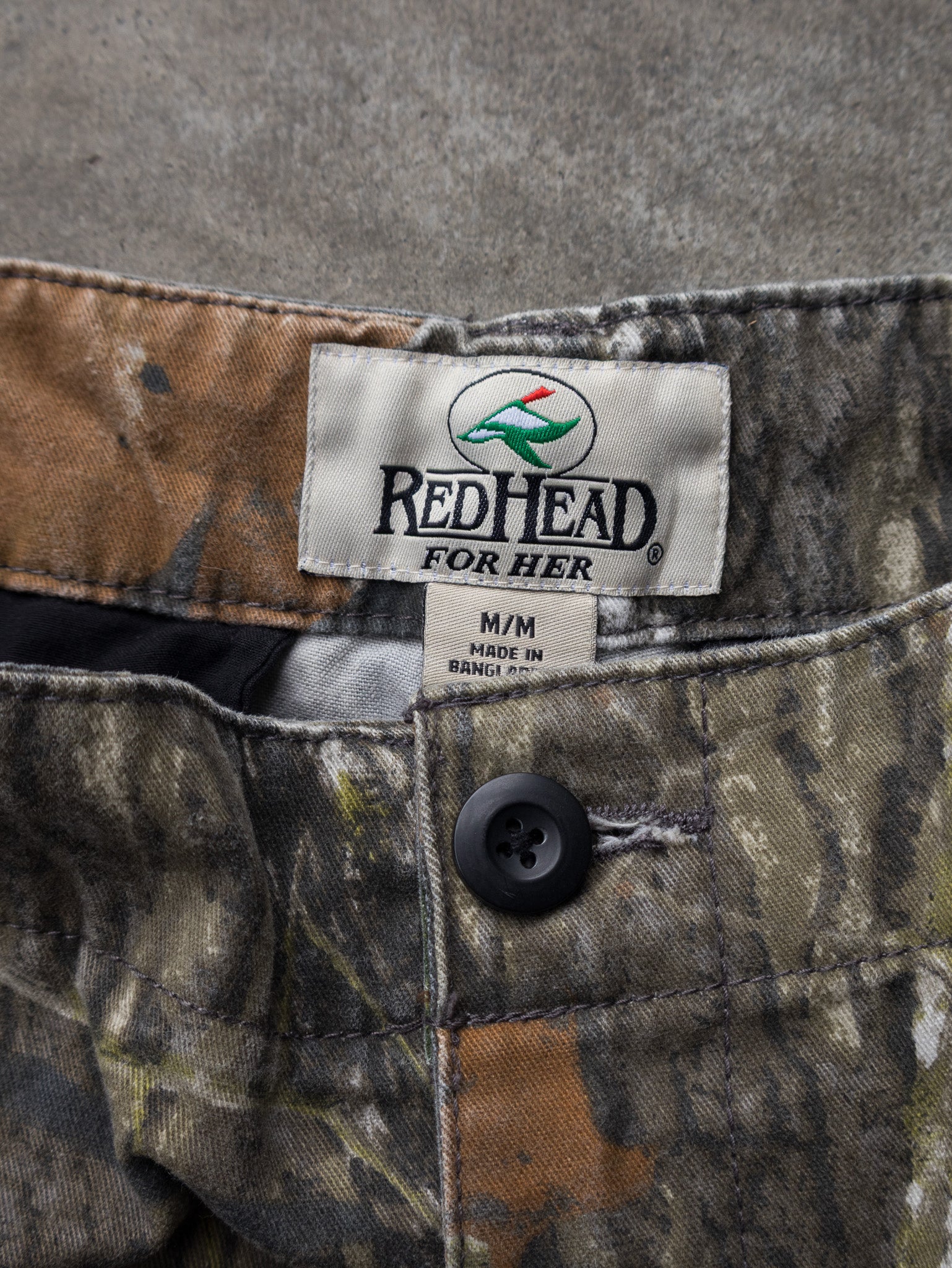 Vintage Redhead For Her Cargo Camo Pants (Women's M)