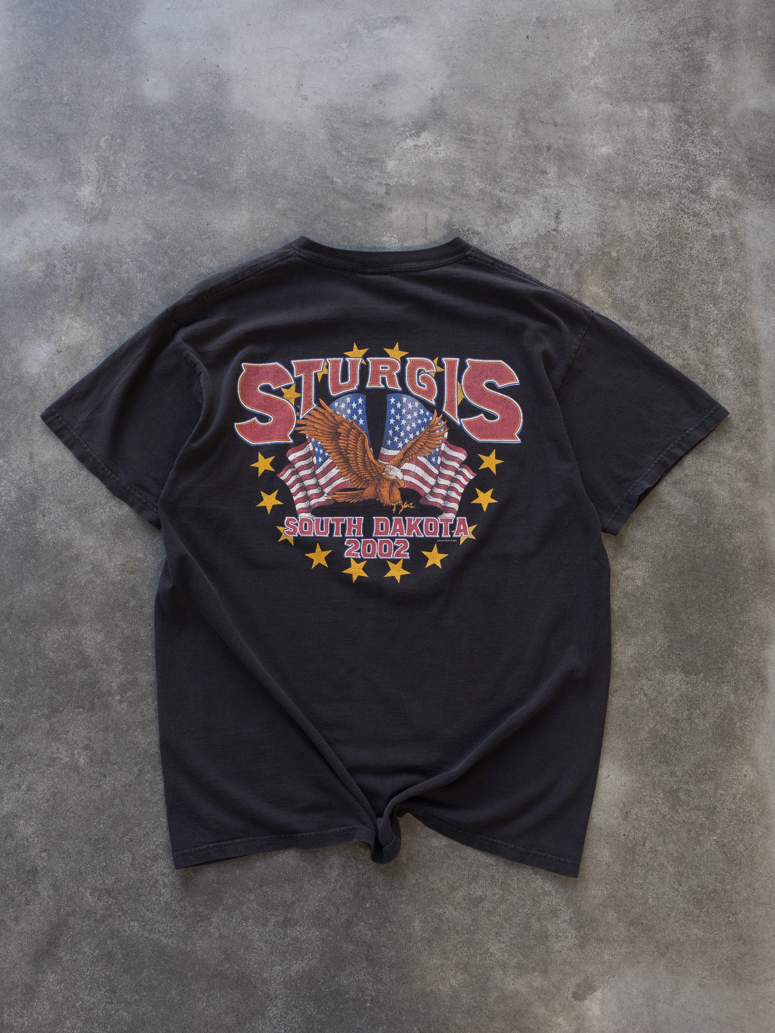 Vintage Sturgis South Dakota 2002 Tee (L)