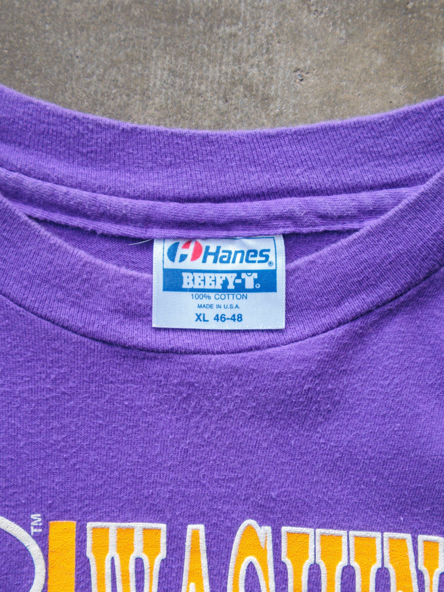 Vintage 1991 Washington Huskies Rose Bowl Tee (XL)