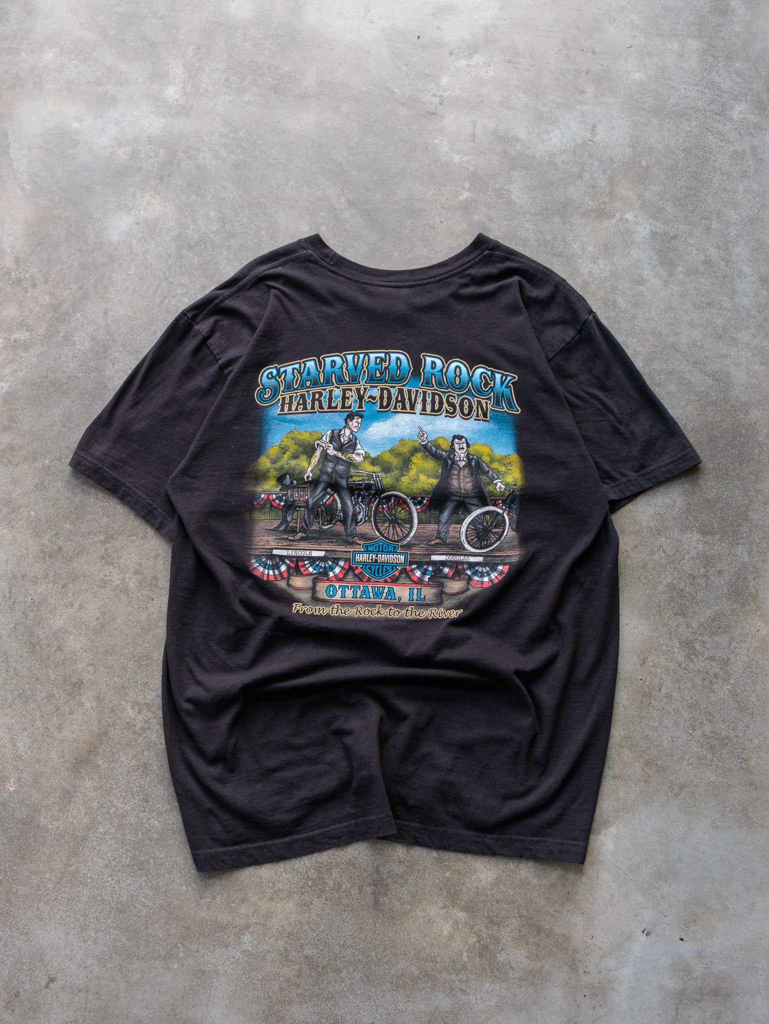 2018 Harley-Davidson "Starved Rock" Ottowa, Illinois Tee (XL)