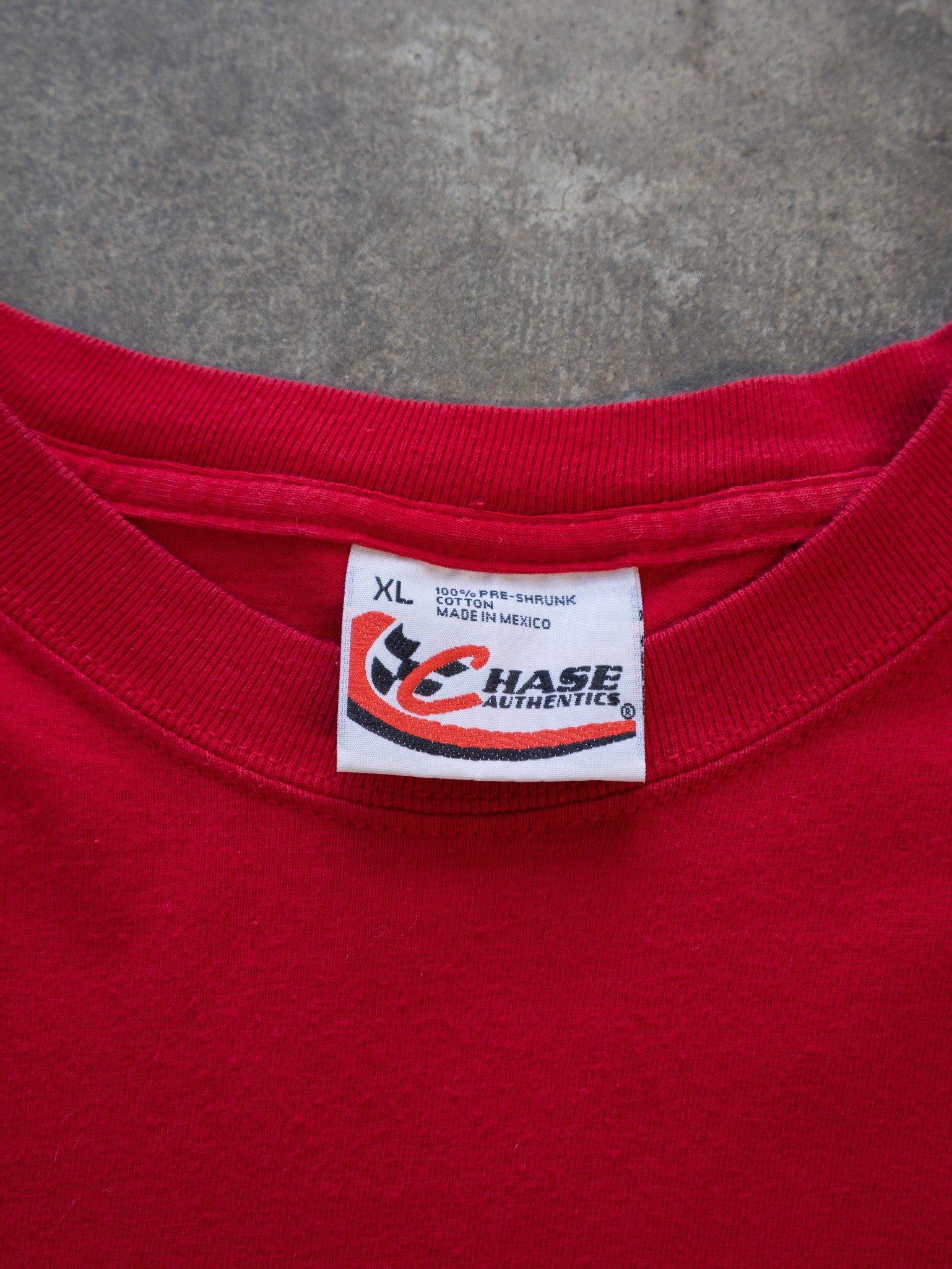 Vintage Red Sterling Marlin NASCAR Tee (XL)