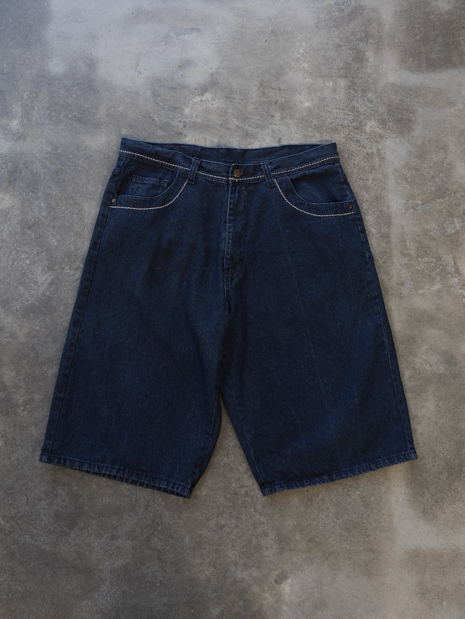 Vintage Dark Wash Karl Kani Denim Jorts (W38)
