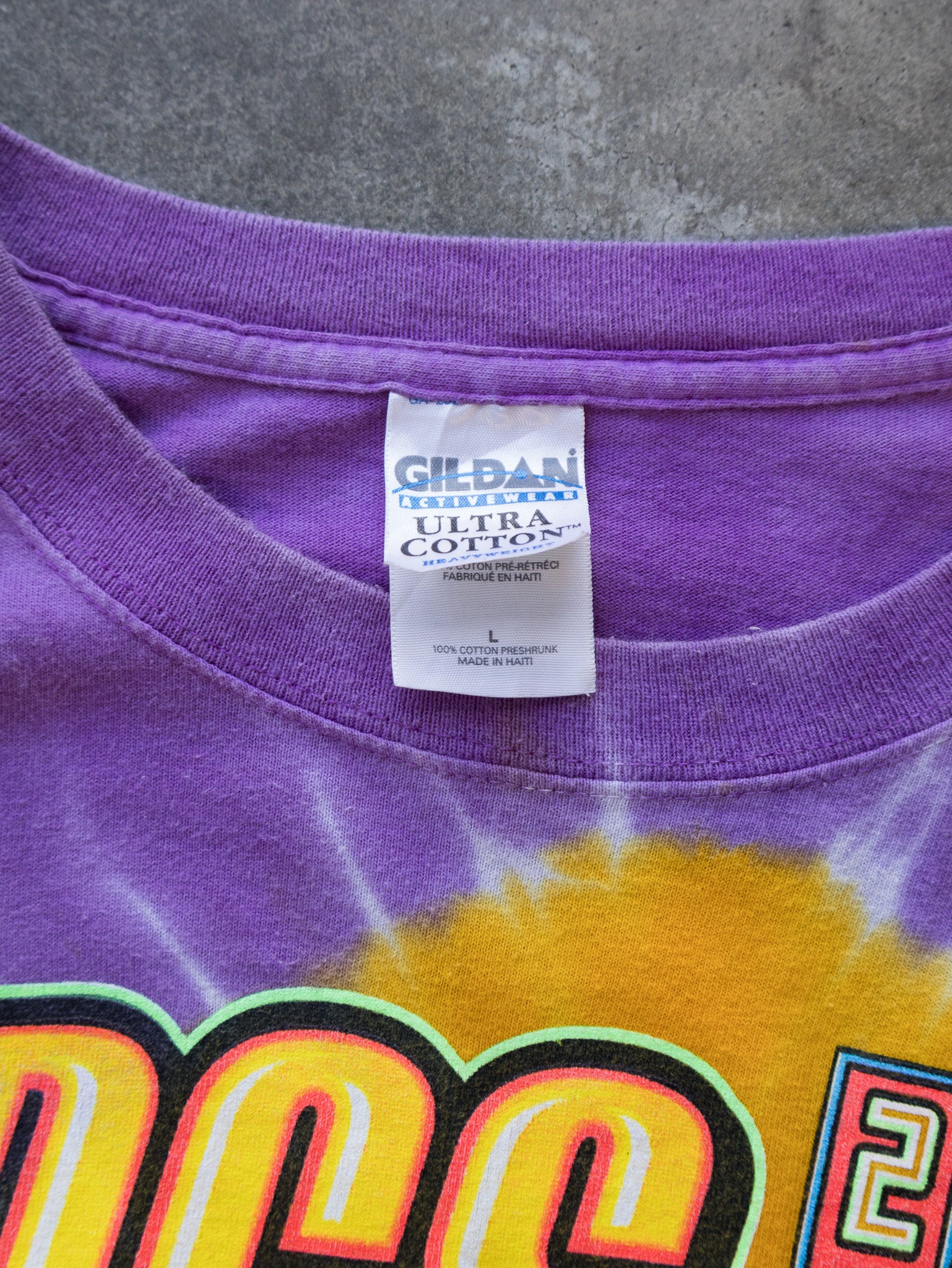 Vintage 2005 Kings Royal Eldora Speedway Tie-Dye Tee (L)