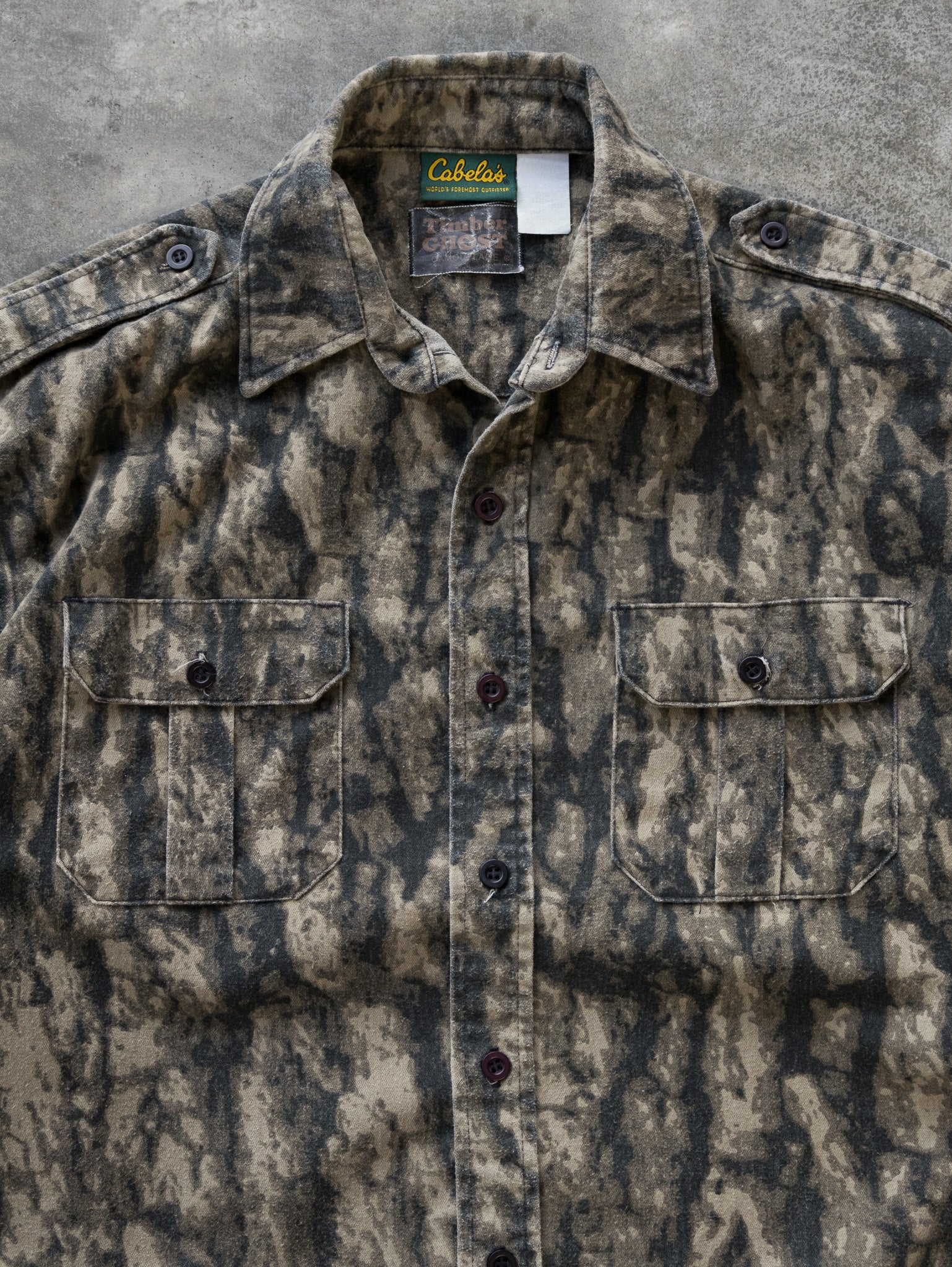 Vintage Cabela’s Camo Shirt (L)
