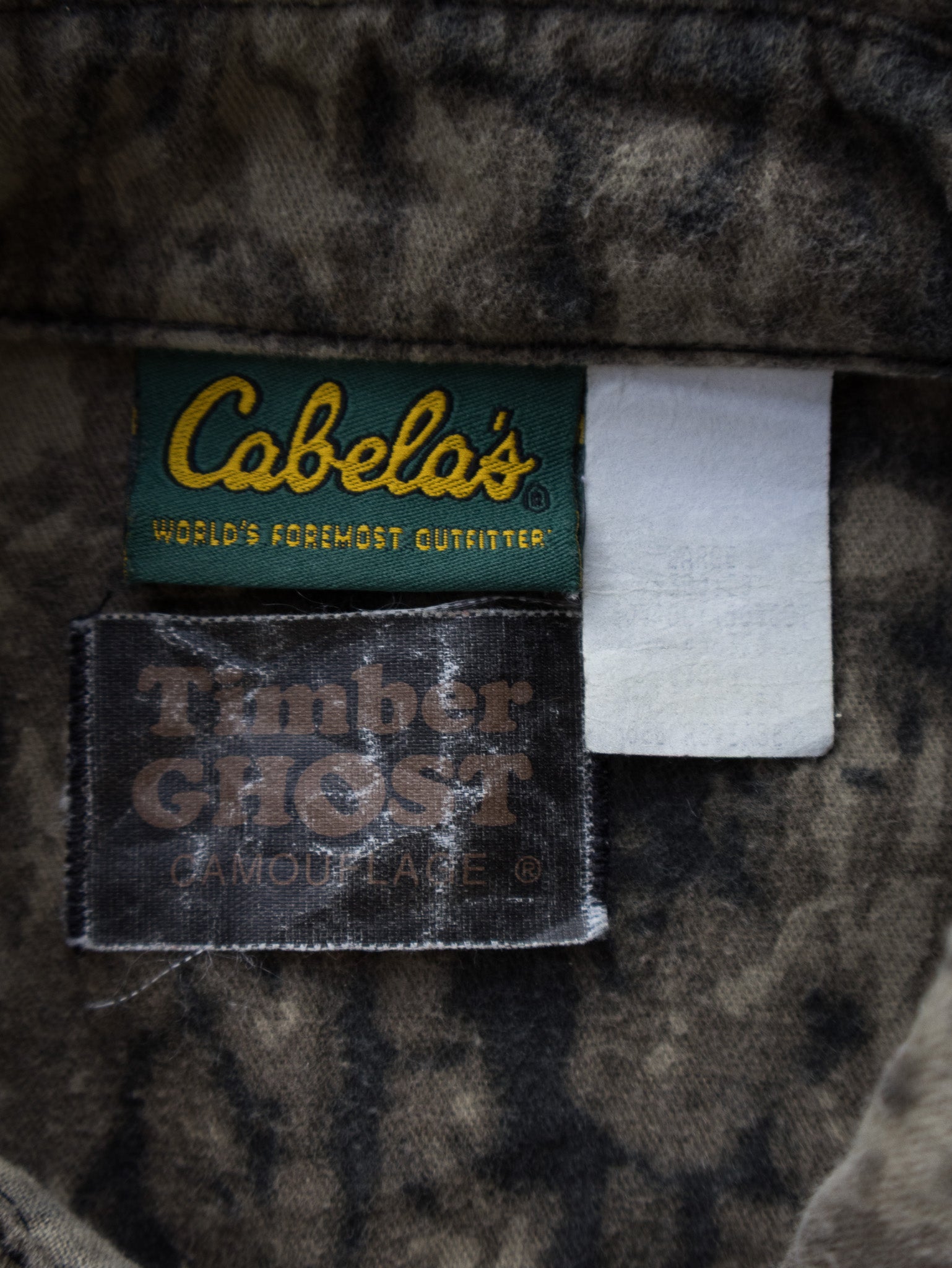 Vintage Cabela’s Camo Shirt (L)