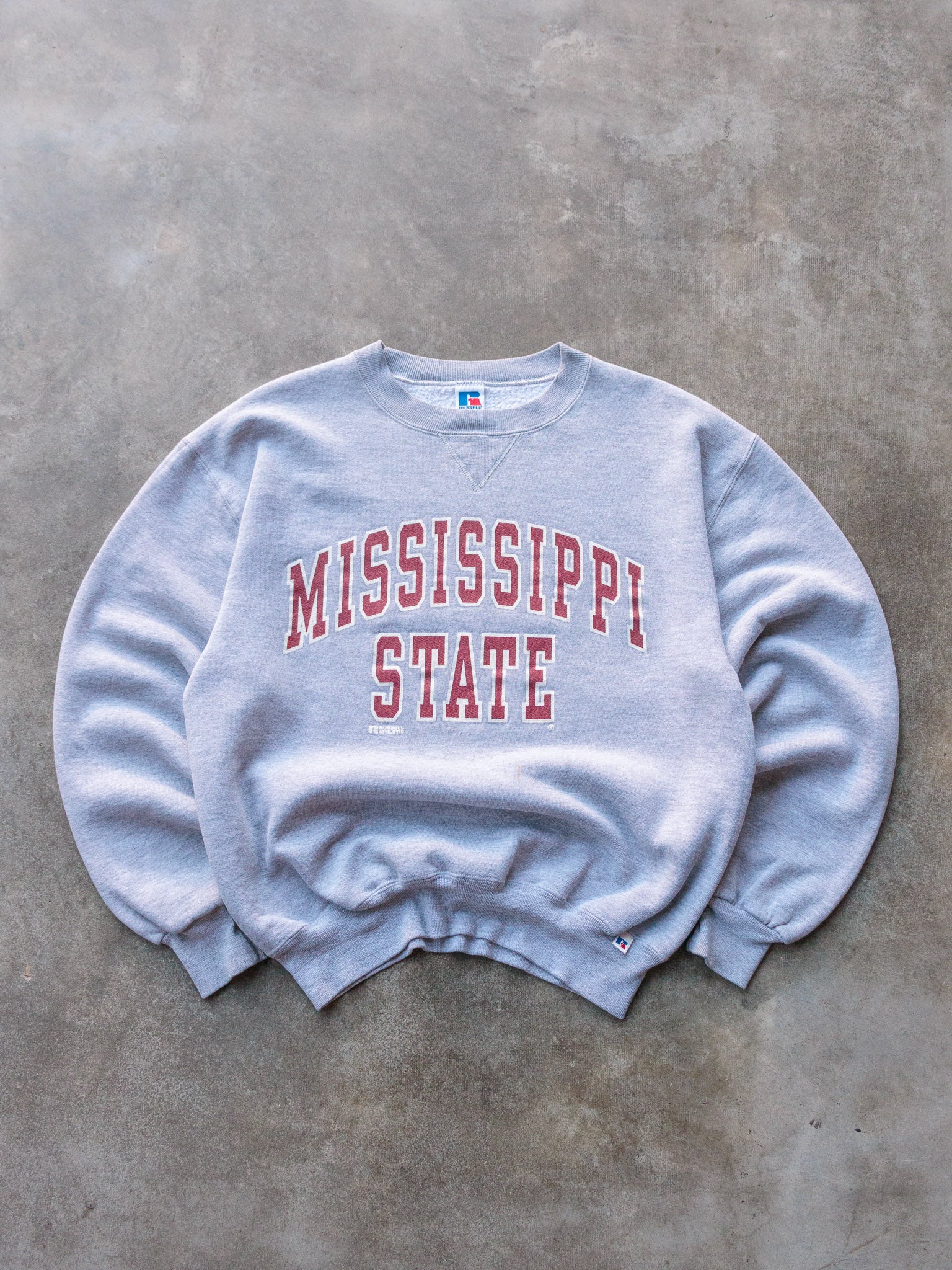 Vintage 90s Russell Athletic Mississippi State Sweatshirt (M)