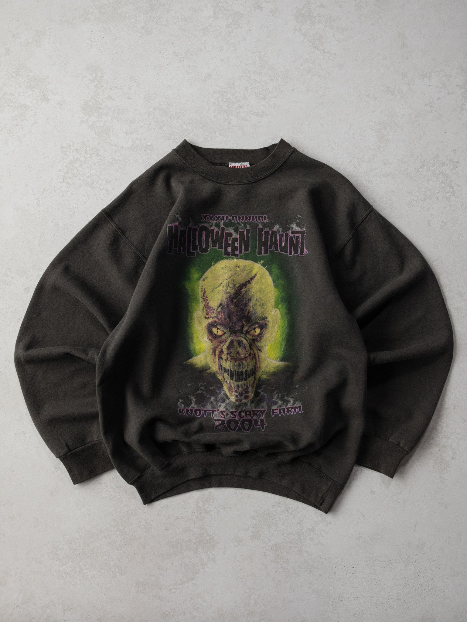 Vintage 2004 Knott's Scary Farm Halloween Sweatshirt (M)