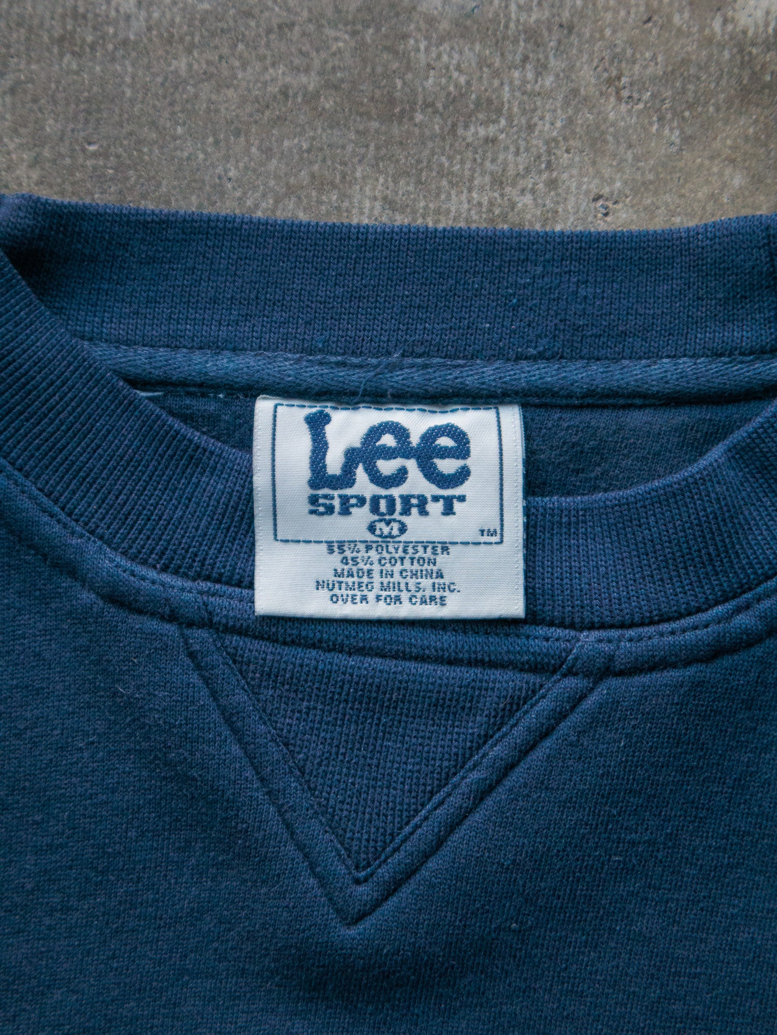 Vintage 90s Navy Seattle Seahawks Sweatshirt (M)
