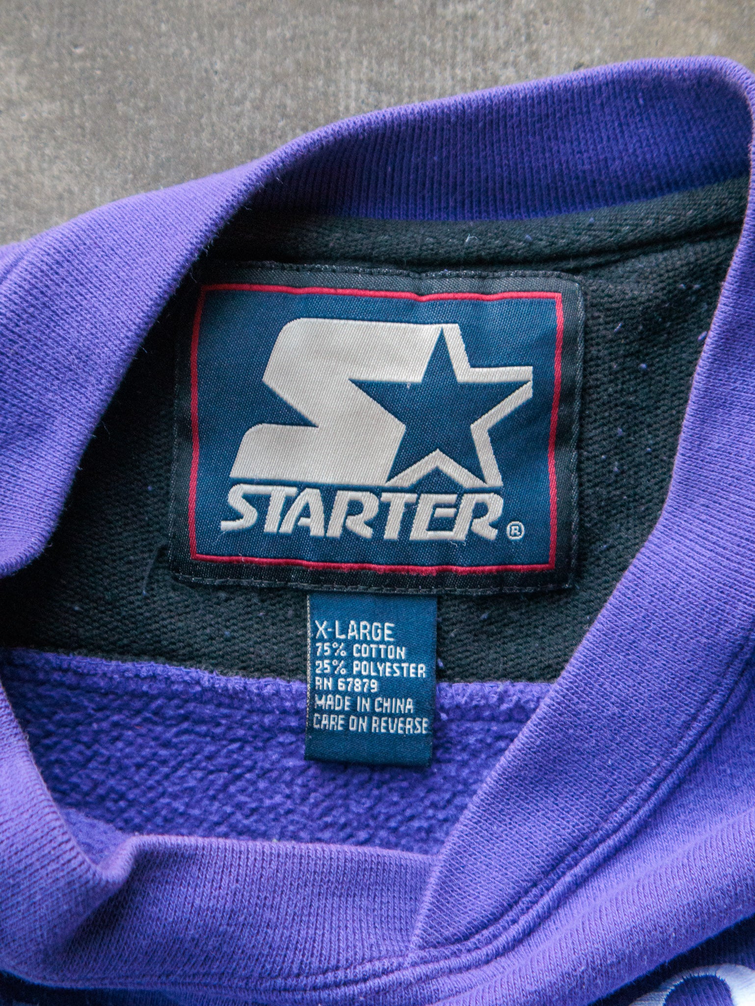 Vintage 90s Starter Minnesota Vikings Sweatshirt (XL)