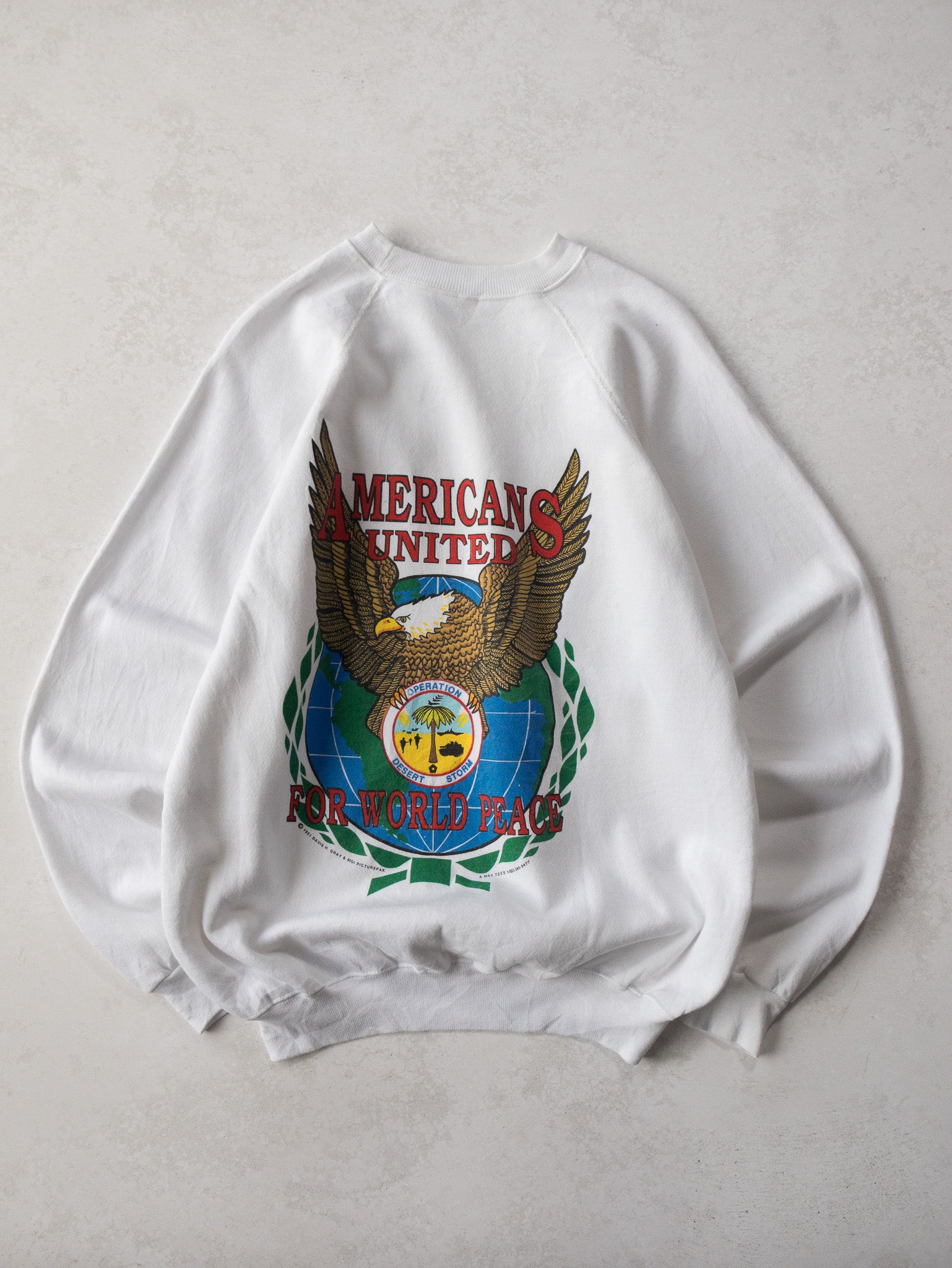 Vintage 1991 Operation Desert Storm Sweatshirt (L)