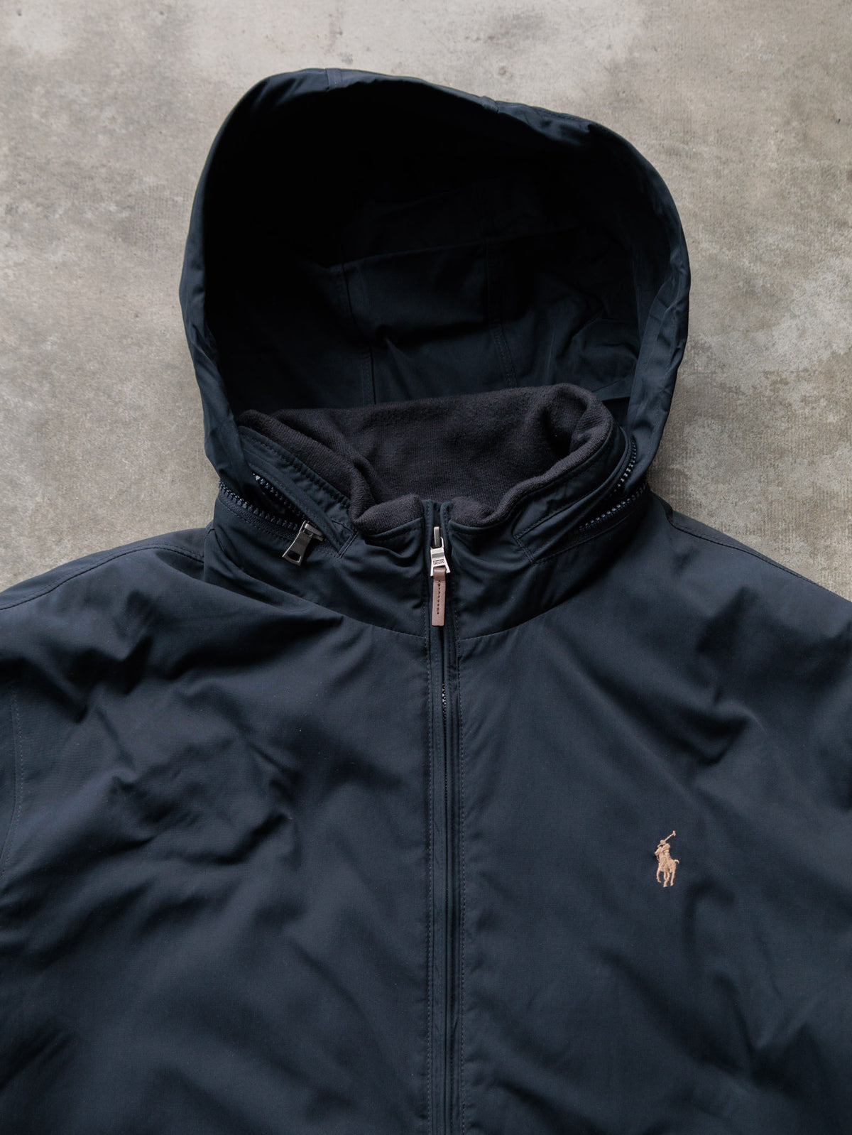 Vintage Navy Polo Ralph Lauren Jacket (XL)