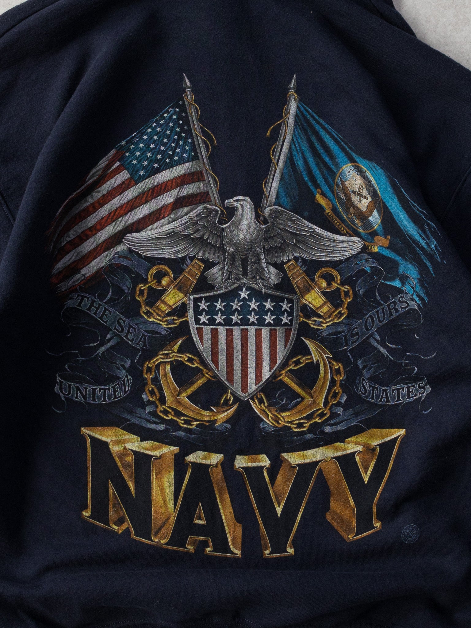 Vintage U.S Navy Hoodie (L)
