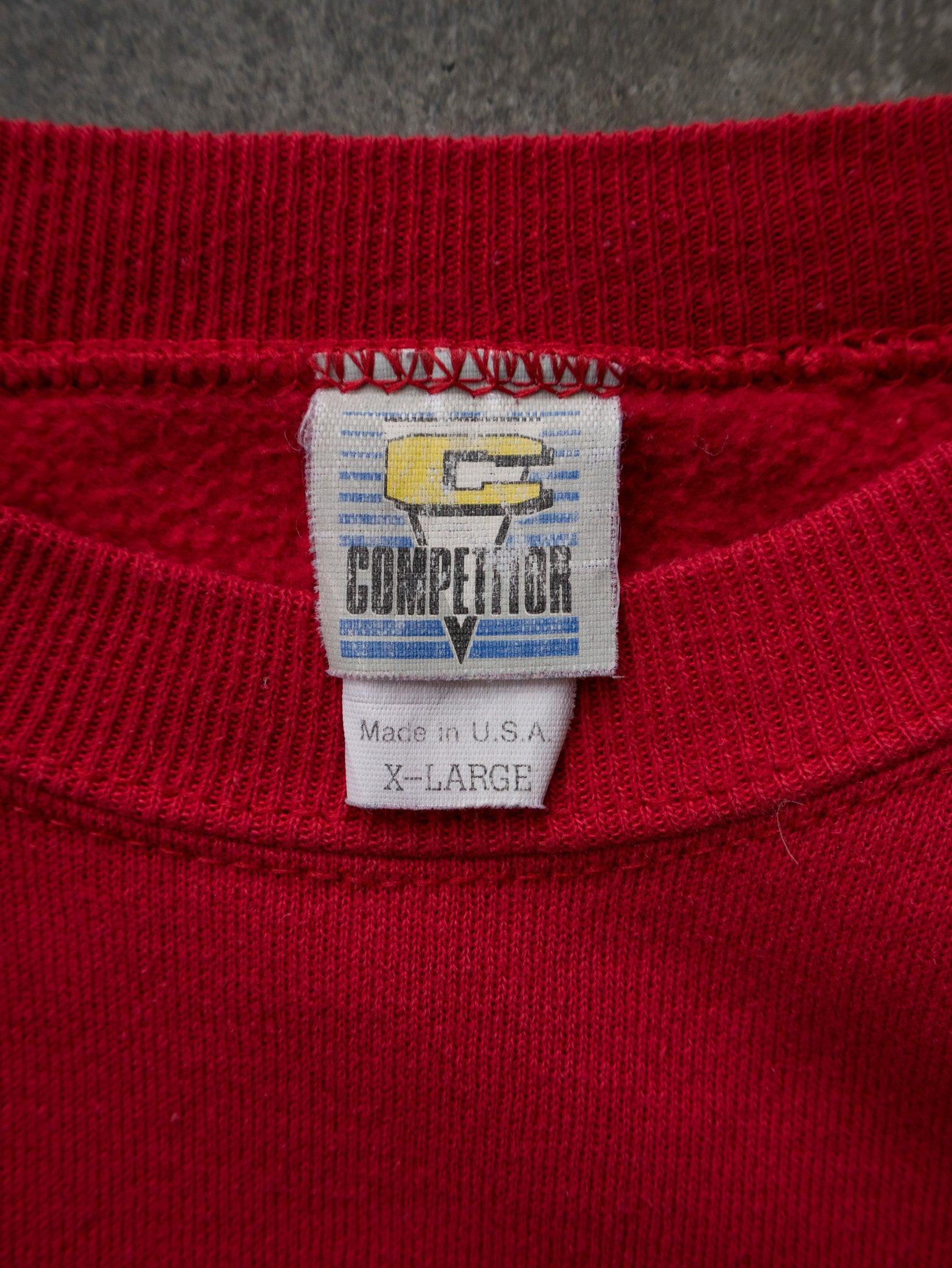 Vintage 90s Red Kansas City Chiefs Sweatshirt (XL)