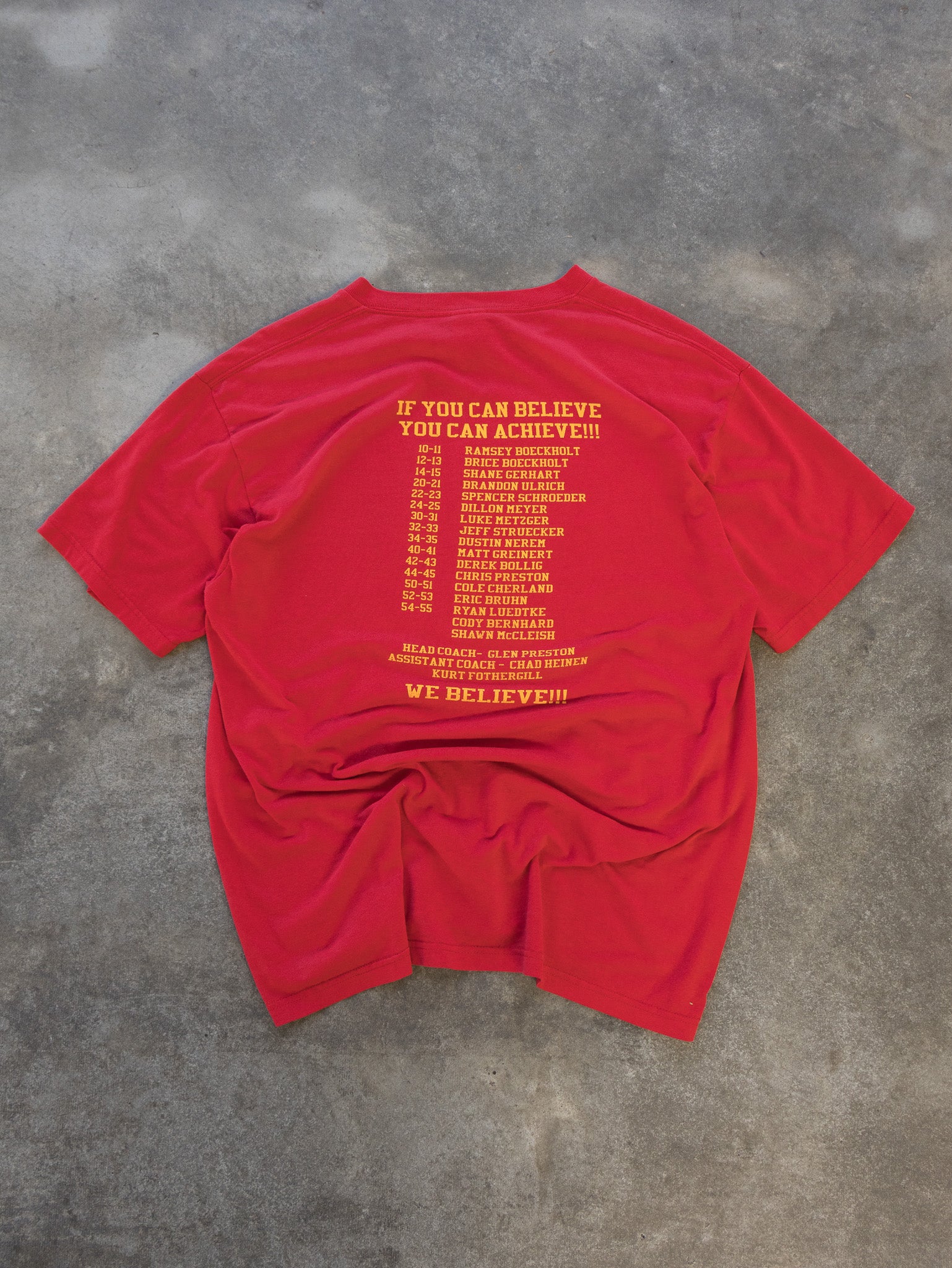 Vintage 2004 Central Spartans Tee (L)