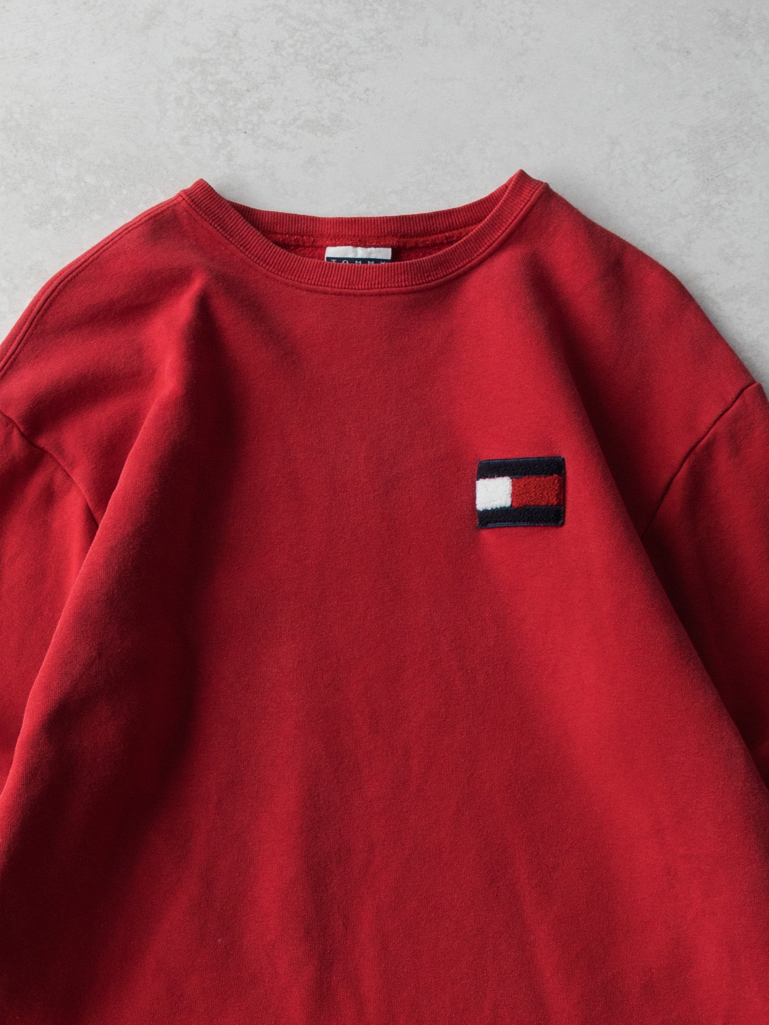 Vintage Tommy Hilfiger Logo Sweatshirt (M)