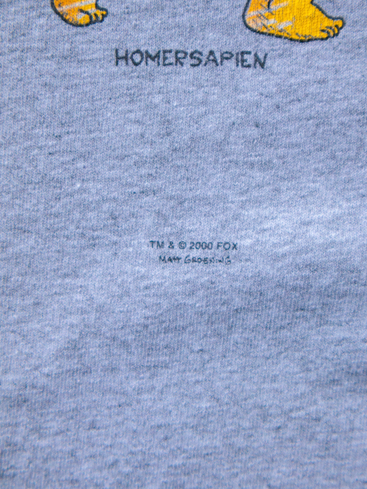 Vintage 2000 The Simpsons Homersapien Tee (XL)