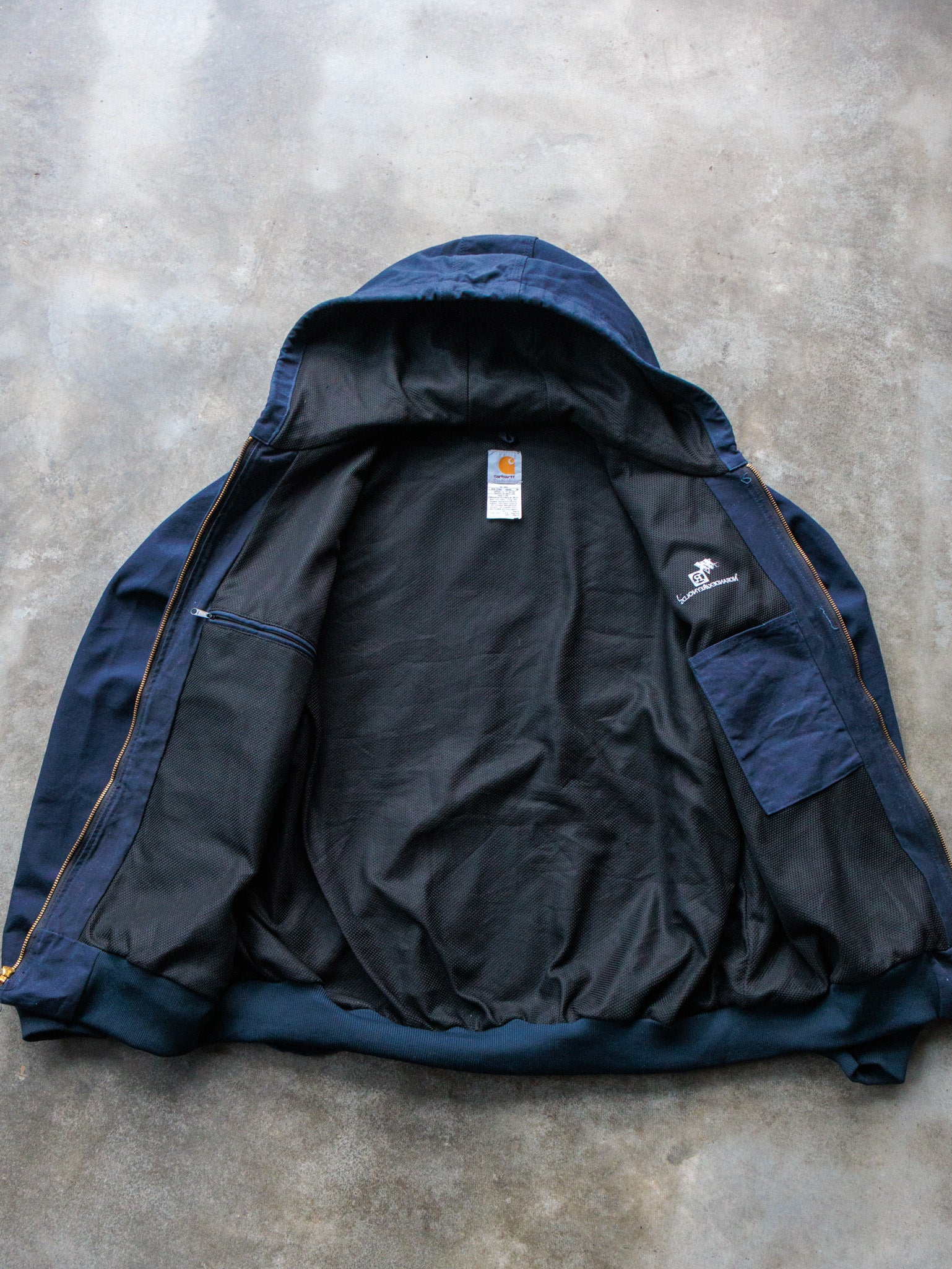 Vintage 00s Navy Carhartt Jacket (2XL)