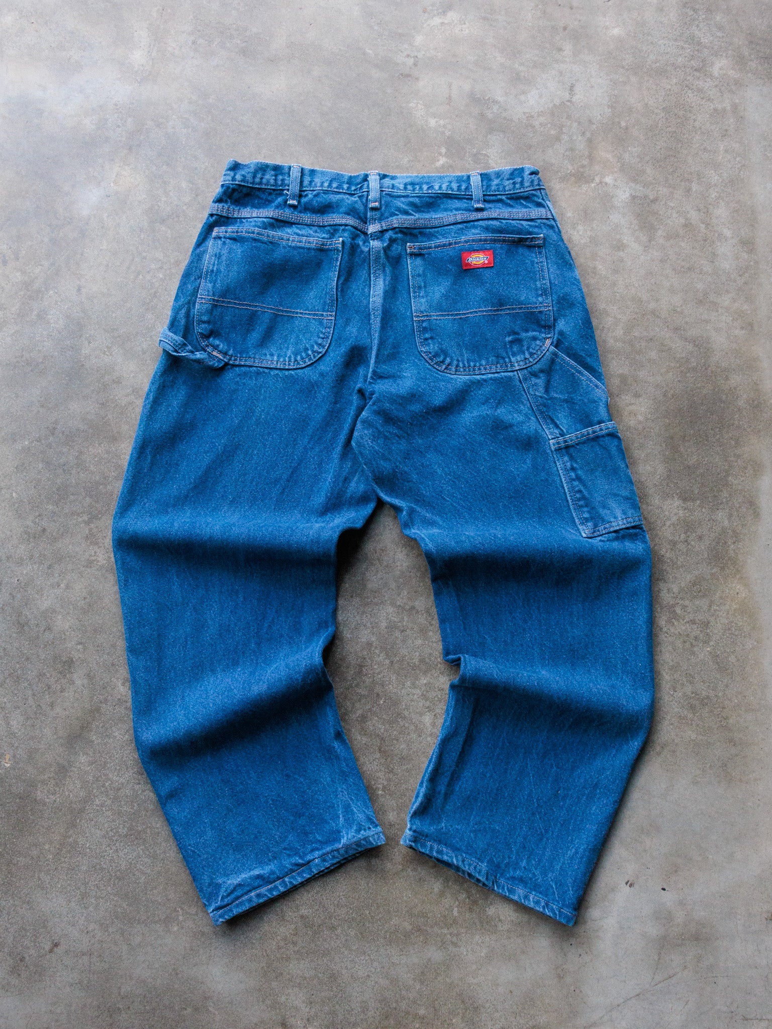 Vintage Blue Dickies Carpenter Jeans (W34)