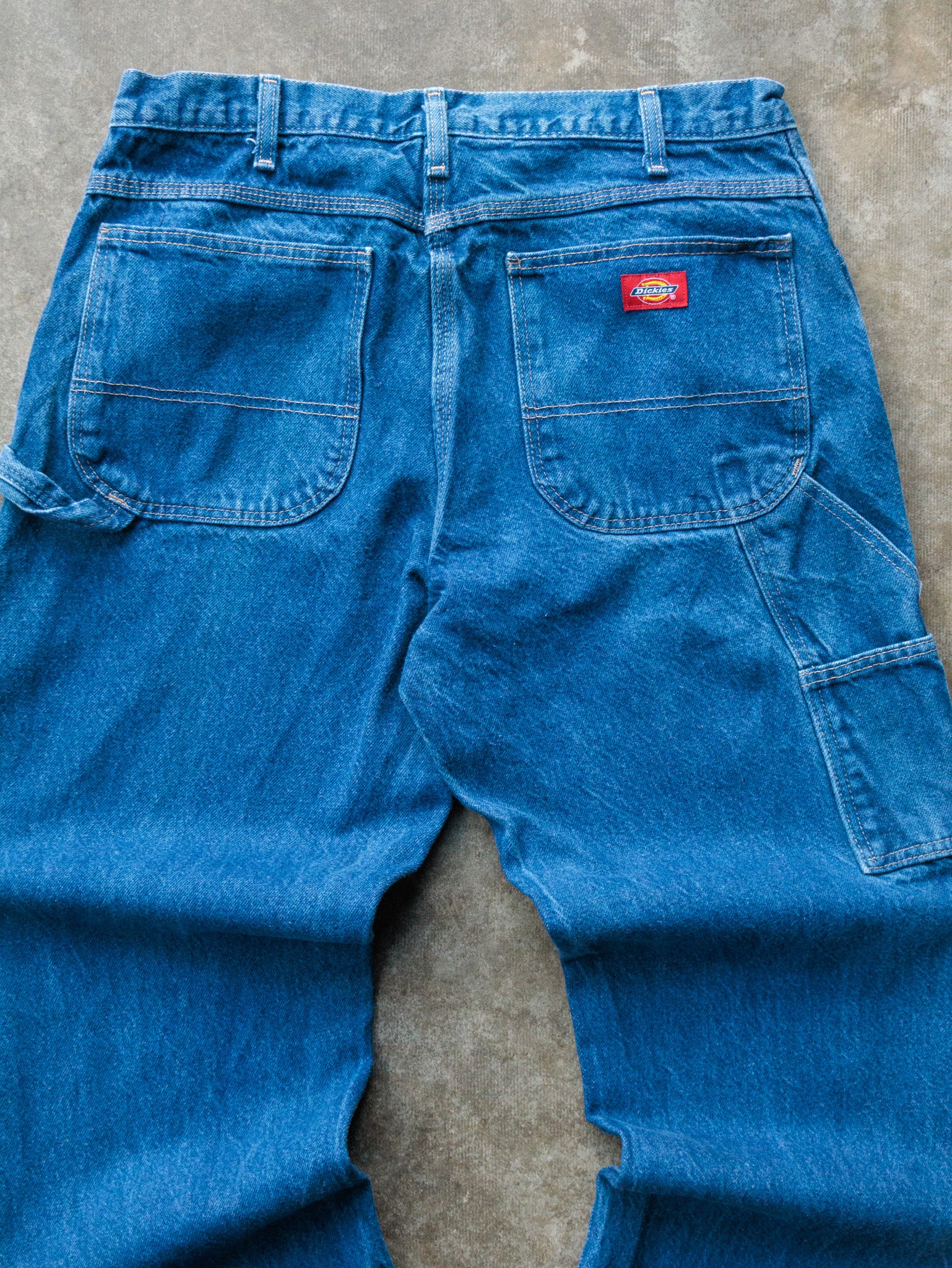 Vintage Blue Dickies Carpenter Jeans (W34)