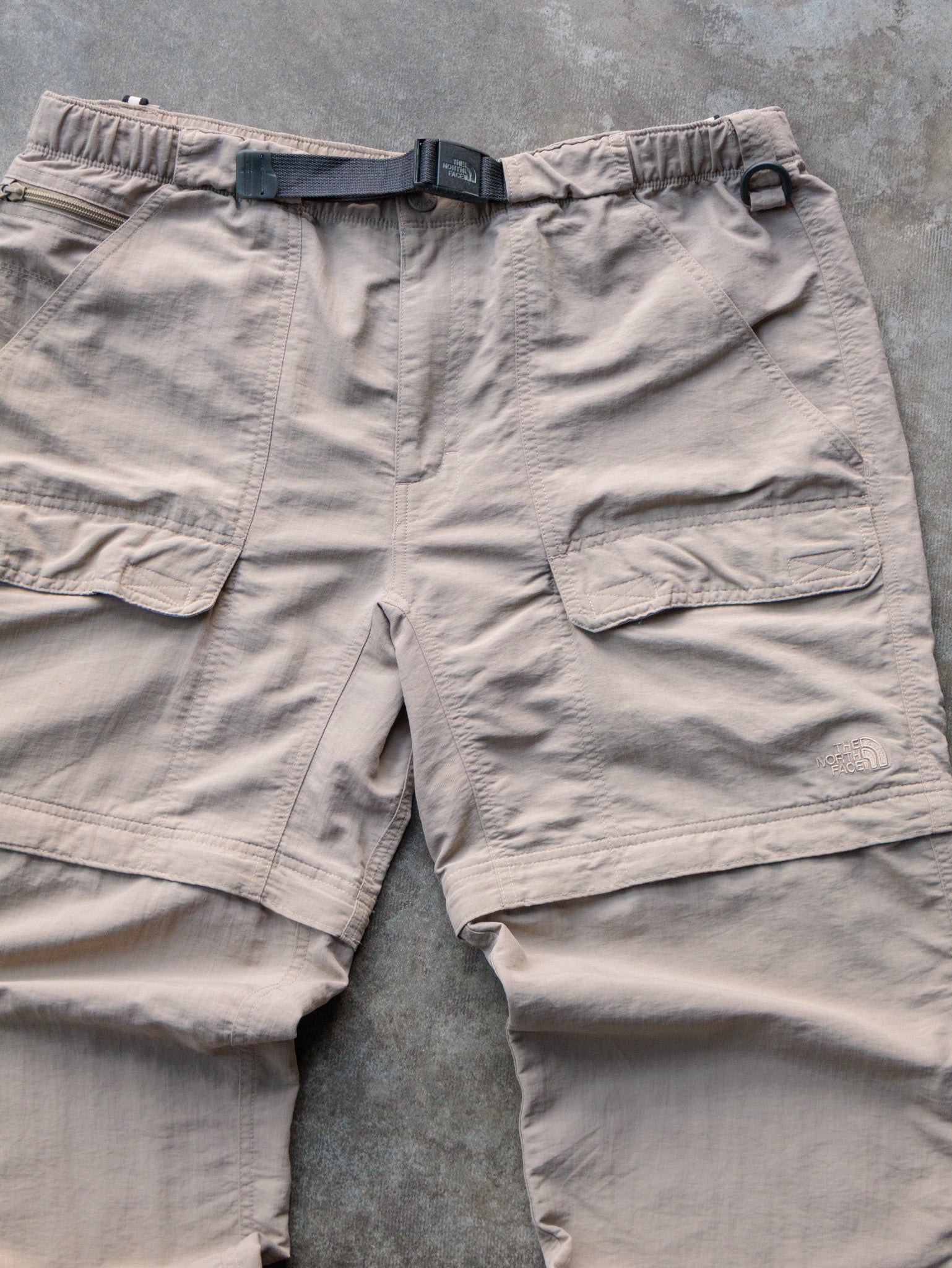 Vintage Beige The North Face Convertible Cargo Pants (L)