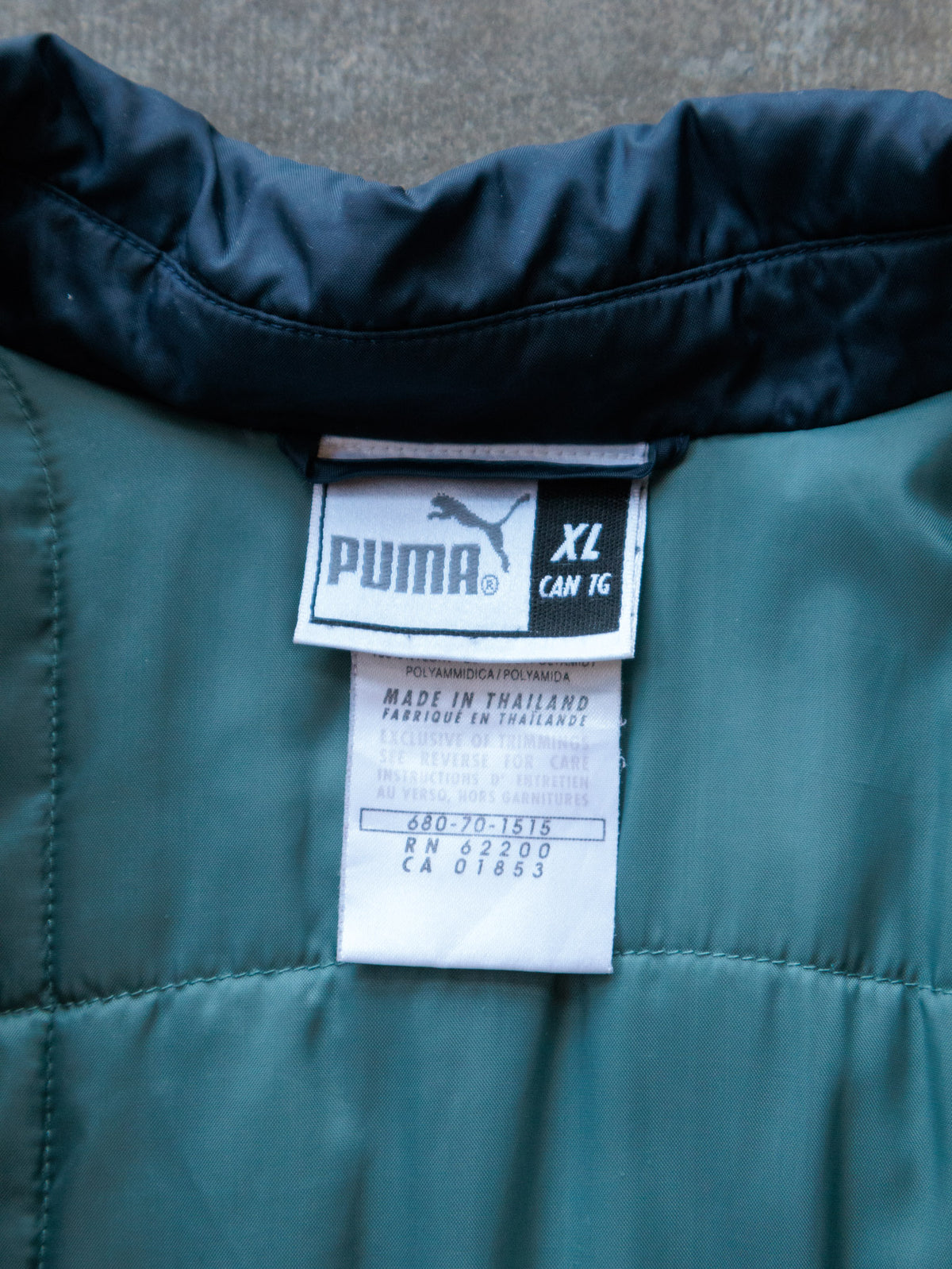 Vintage 90s Navy Puma Jacket (XL)