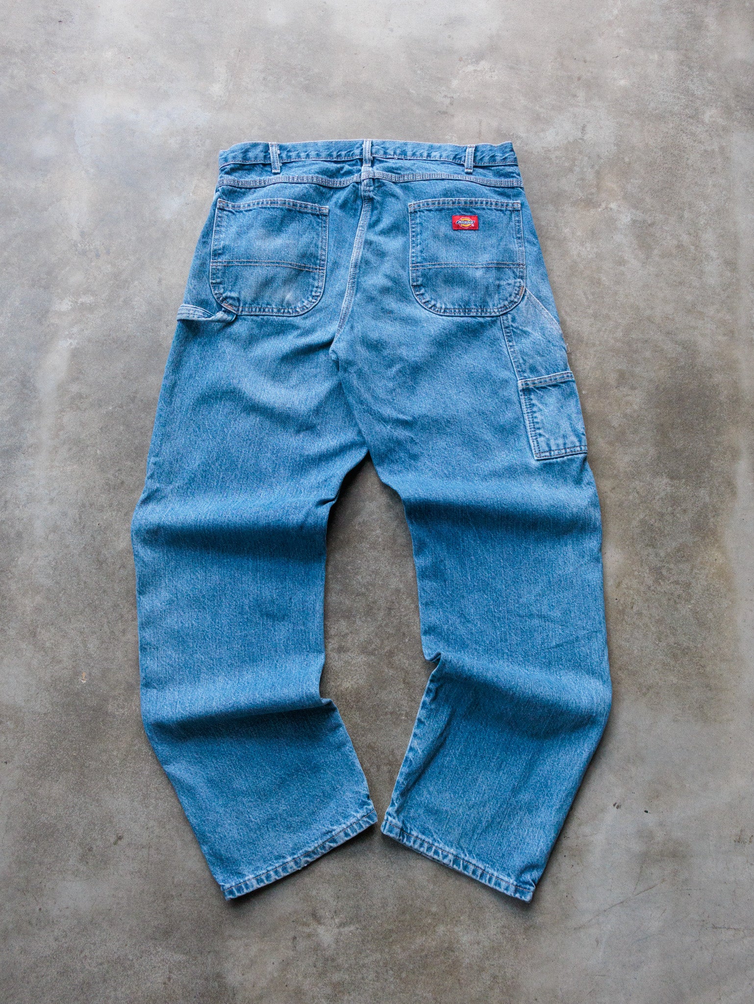 Light Wash Dickies Carpenter Jeans (W36)