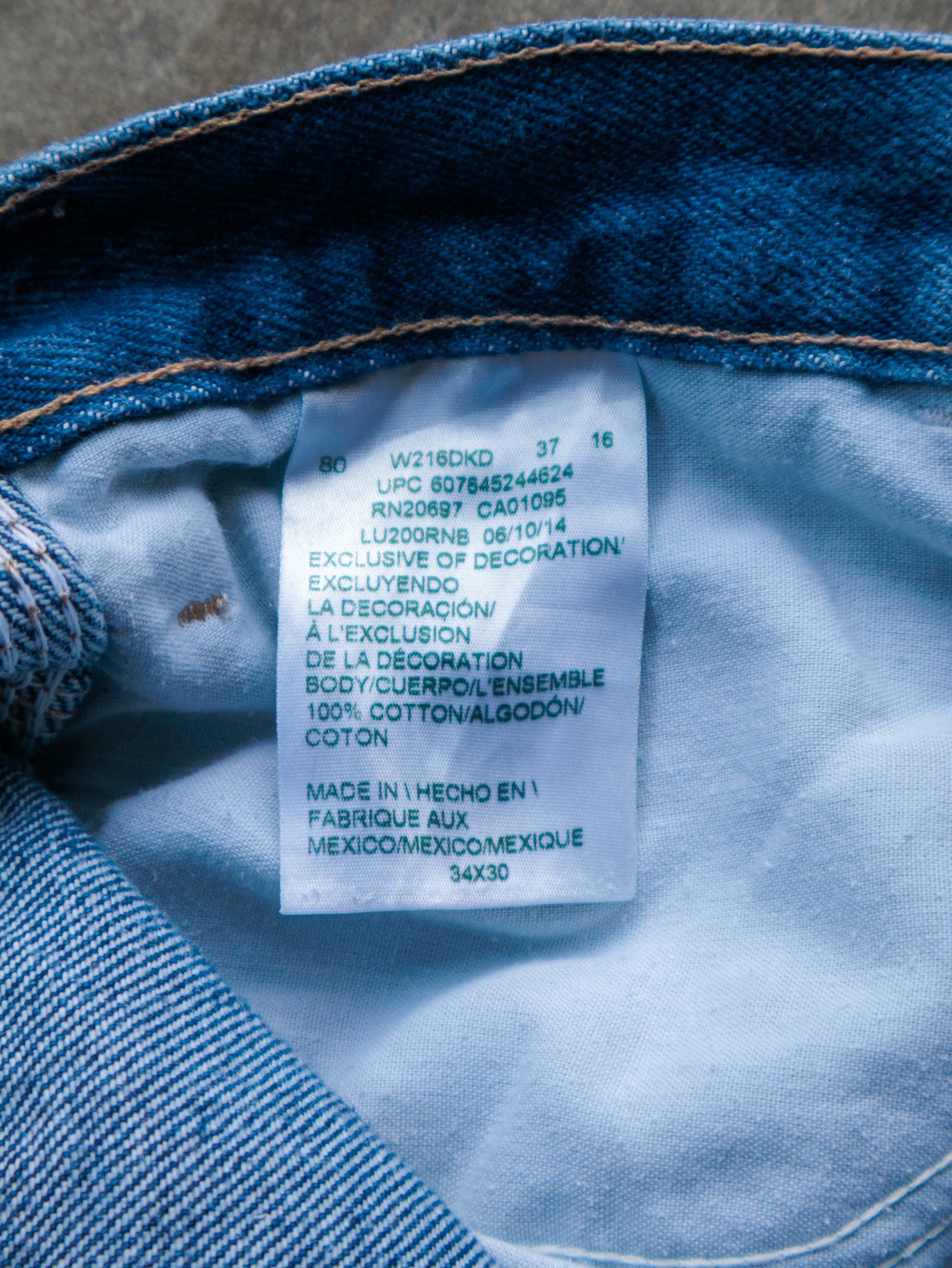 Vintage Blue Dickies Carpenter Pants (W34)