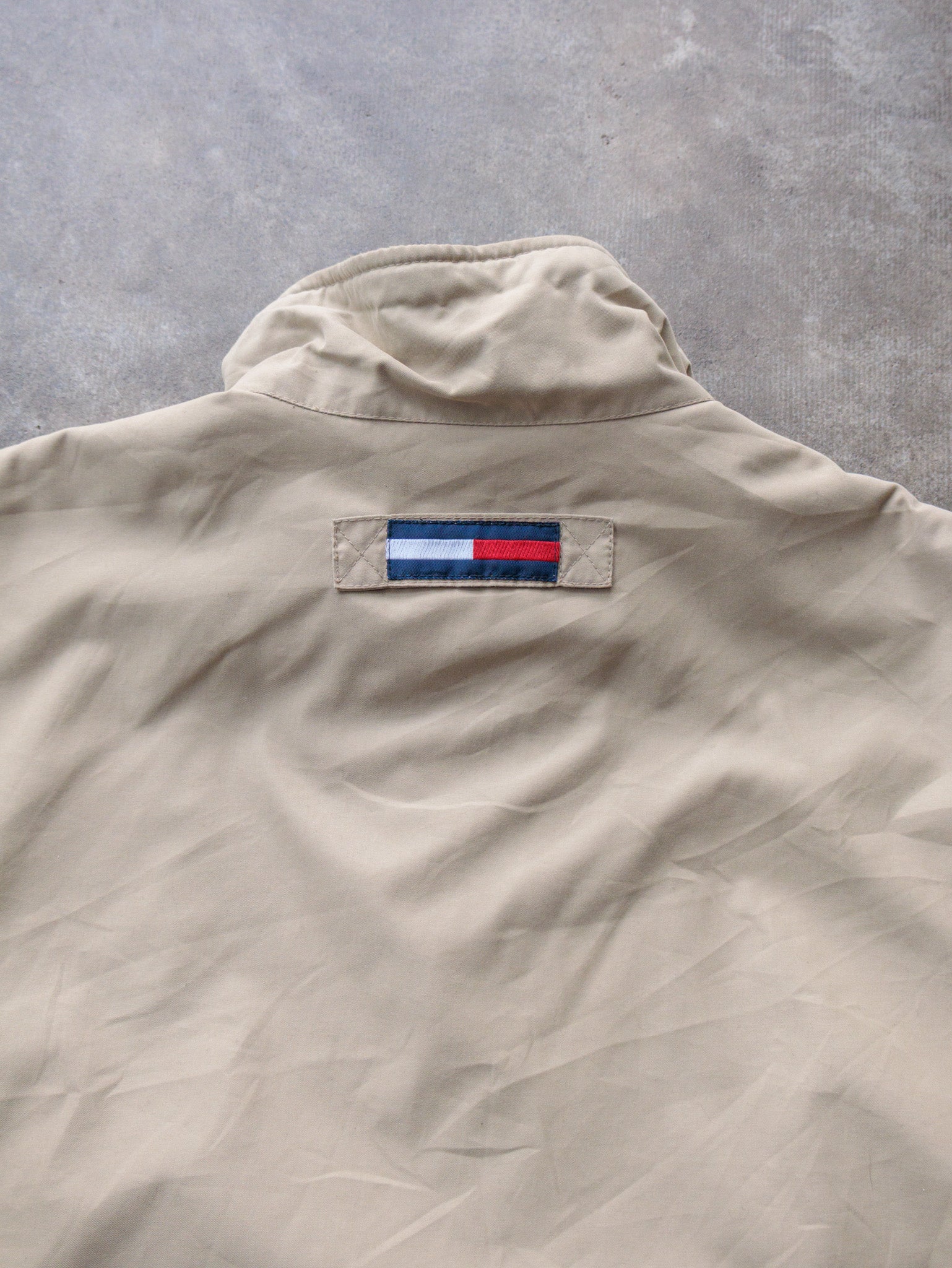 Vintage 90s Tommy Hilfiger Reversible Fleece Jacket (L)