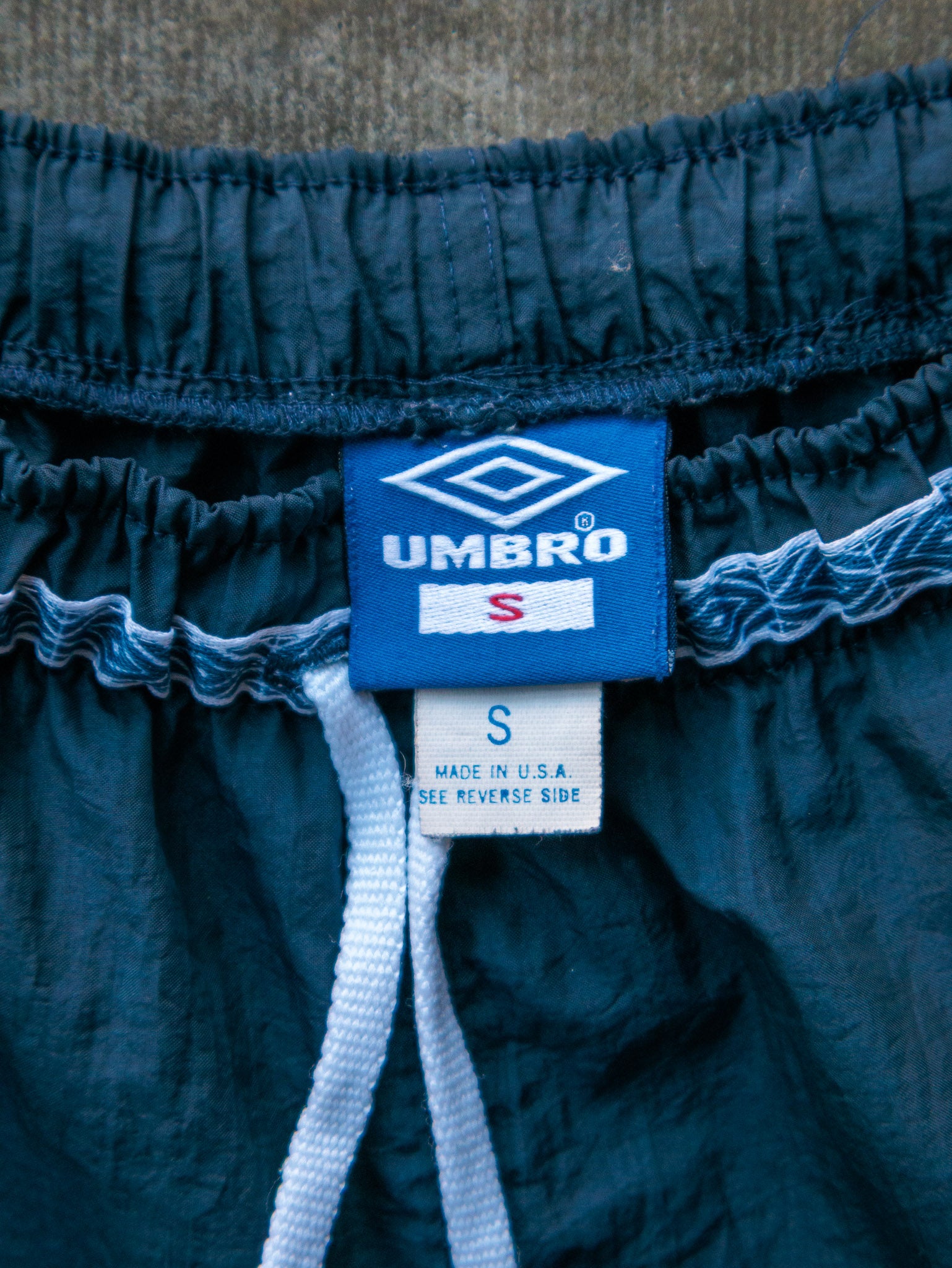 Vintage 90s Teal Umbro Swim Shorts (S)
